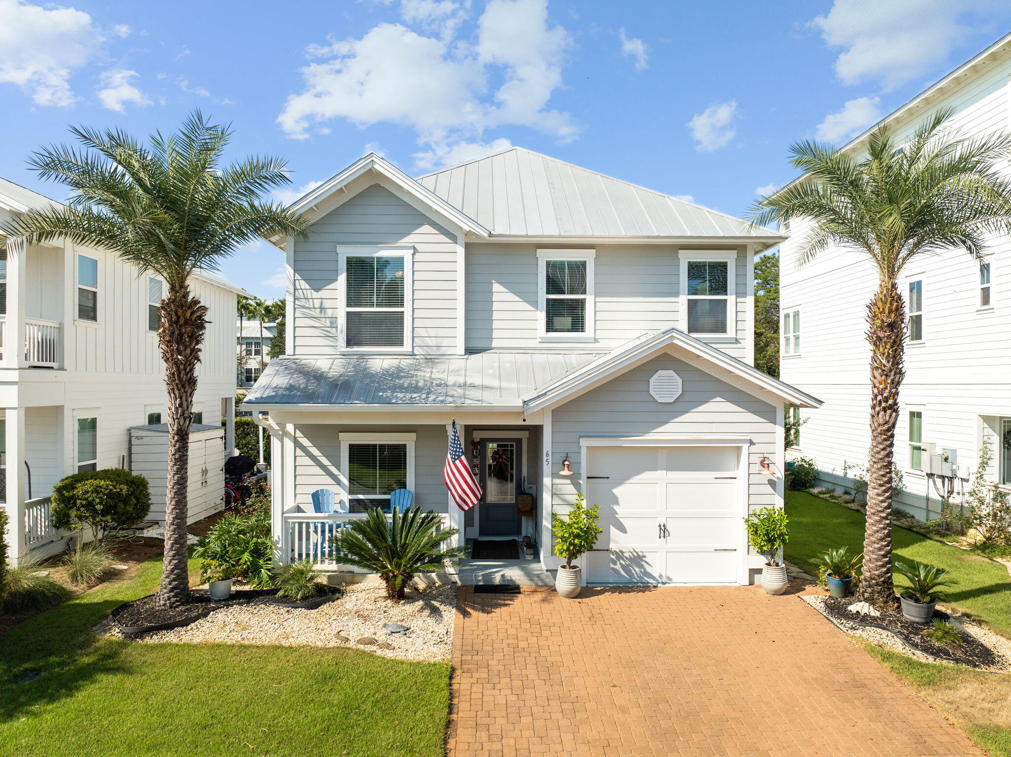 This 4 bed 3.5 bath home in Grande Pointe at Inlet Beach is fully furnished and move-in ready, making it easy to start enjoying life at the beach. Just minutes from 30A and only a 3-minute drive to the nearest beach access, the location is hard to beat. The floor plan is practical and inviting with the primary suite on the first floor, a second living space upstairs, and an attached garage for storage or golf cart parking. Outside, a fully fenced backyard with a deck creates the perfect spot for relaxing or entertaining. Located in a community with no rental restrictions, this home is ideal as a primary residence, a vacation getaway, or an income-producing rental. Grande Pointe also offers residents access to a community pool, clubhouse, and dock on Lake Powell—the largest coastal dune lake in Floridaproviding a unique setting for kayaking, paddleboarding, or simply taking in the view. Schedule your showing today!