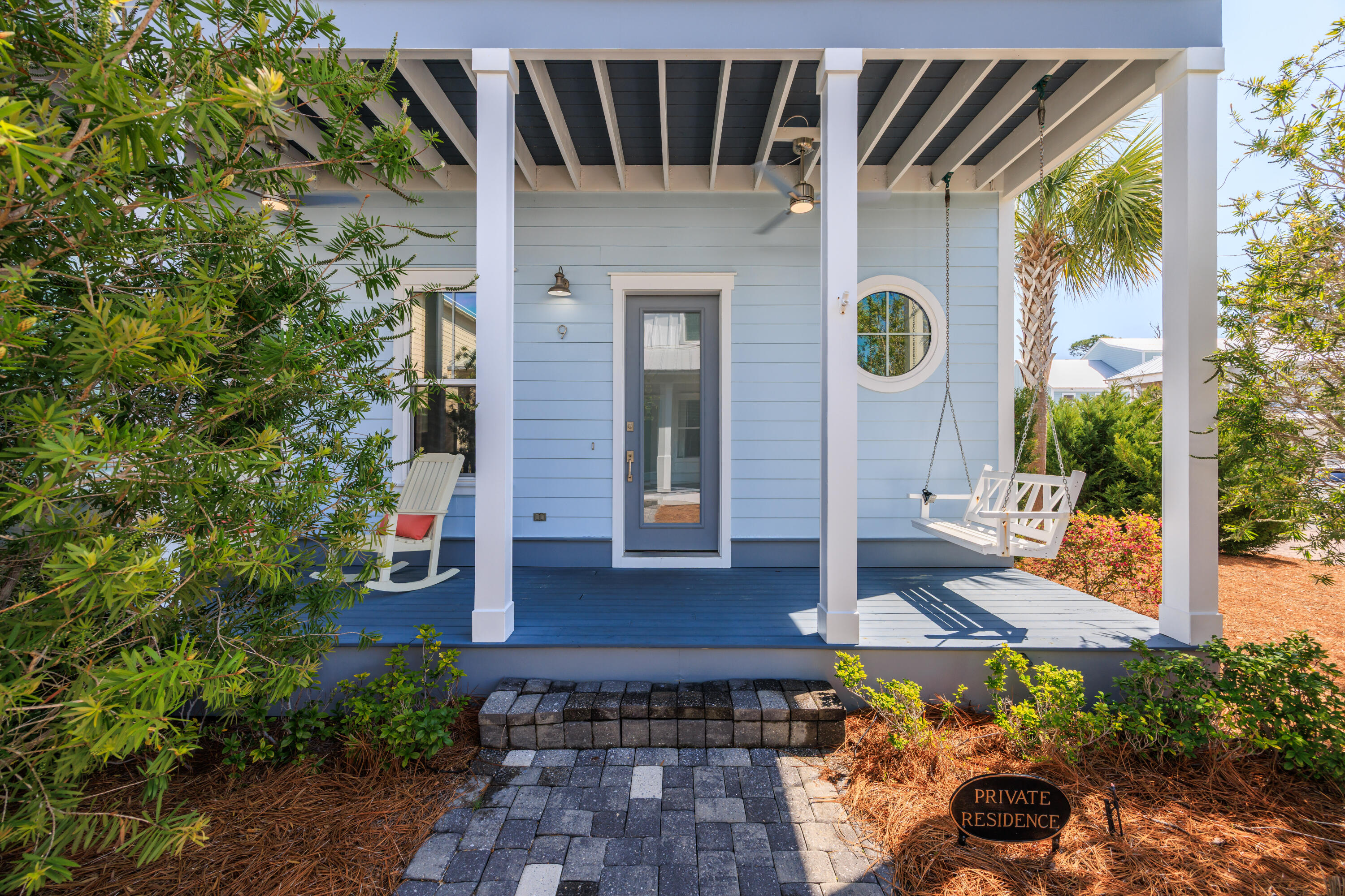 Experience the relaxed lifestyle of Scenic Highway 30A in this beautifully furnished home located in the charming Serenity at Dune Allen community in Santa Rosa Beach, Florida. Situated on a desirable corner lot, this 3-bedroom, 2.5-bath home with a two-car garage offers the perfect opportunity for a primary residence, second home, or vacation rental investment along the Emerald Coast.

The home features a bright open layout with high ceilings, a well-appointed kitchen with granite countertops, coastal cabinetry, stainless steel appliances, and a spacious island, plus inviting living and dining areas that open to a welcoming front porch with swing.

Upstairs, the primary suite offers a private balcony and spa-style bath, while additional guest space and a versatile third-floor room provide flexibility for sleeping areas, a home office, or playroom. A custom built-in coffee station adds charm and convenience.

Being sold fully furnished and beautifully decorated, this home is turnkey and move-in or rental ready.

Residents of Serenity at Dune Allen enjoy brick-paver streets, a community pool, and convenient access to the beaches of 30A, as well as nearby dining, shopping, and entertainment at Gulf Place Town Center.