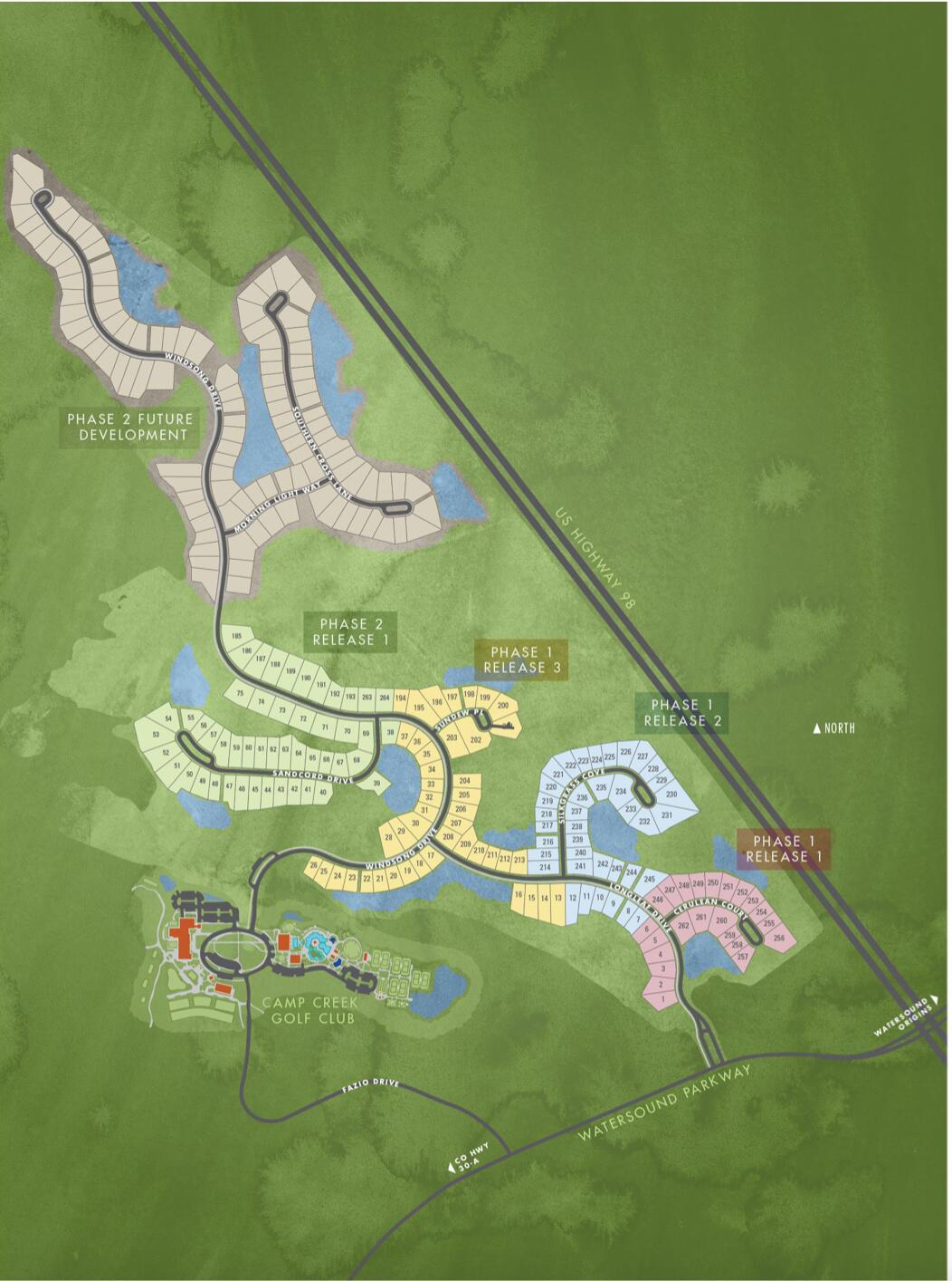 Watersound Camp Creek - Land