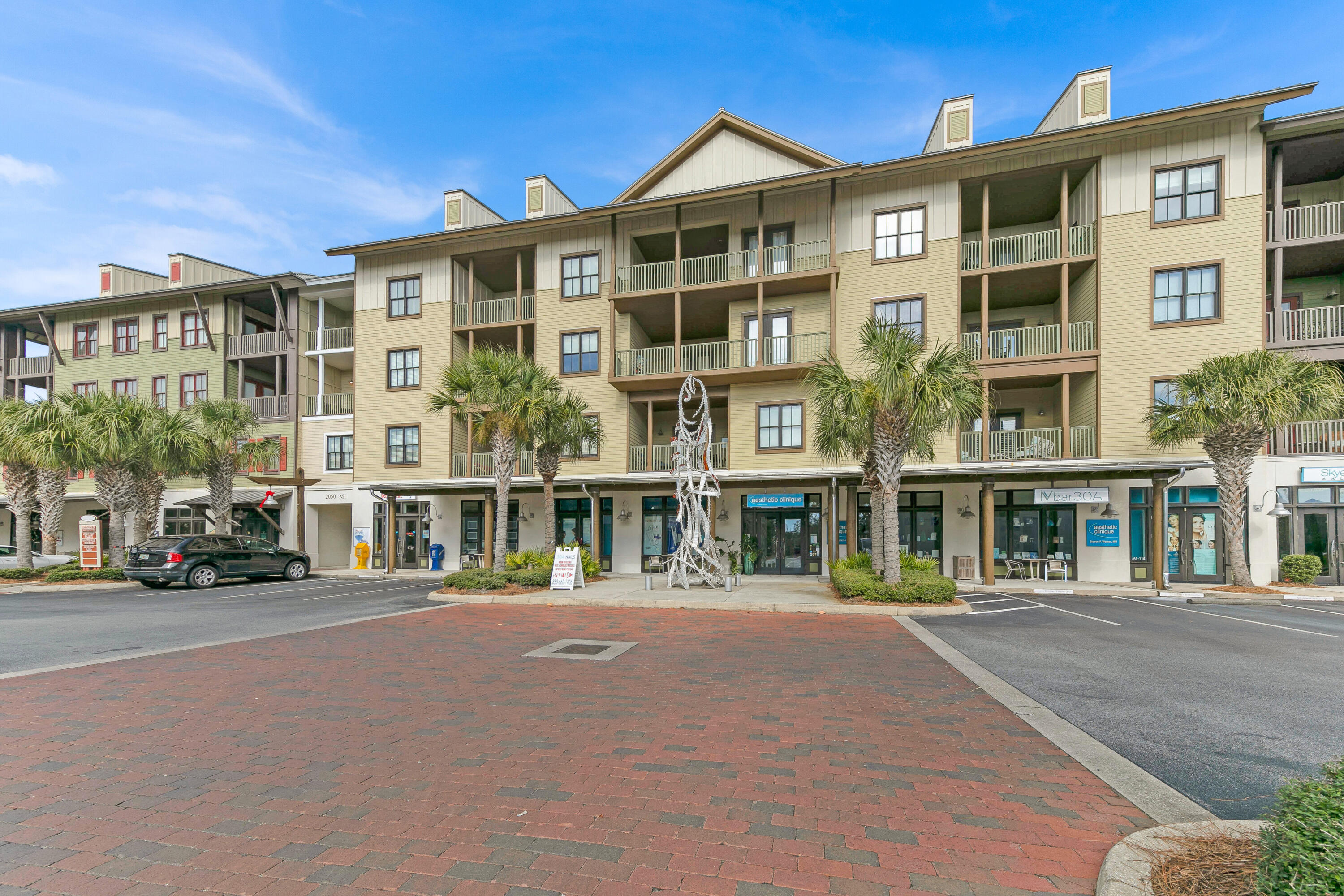 Beautifully furnished 3 bed / 3 bath condo with quadruple bunk in the prime location of Blue Mountain Beach is now available. This unit located in Redfish Village was never rented and is in pristine condition. Its large size will make an excellent second home or a vacation rental. Each bedroom has its own en suite bath. This unit is unique with a bunk room that sleeps four comfortably. The condo features hardwood flooring throughout and granite countertops in the bathrooms and kitchen. The kitchen is fully equipped with stainless steel appliances and bar seating. The unit has a spacious outdoor balcony that can be accessed from the living room and the master bedroom. The unit conveys with  one dedicated parking spot. Private beach access is just a short walk from the unit.