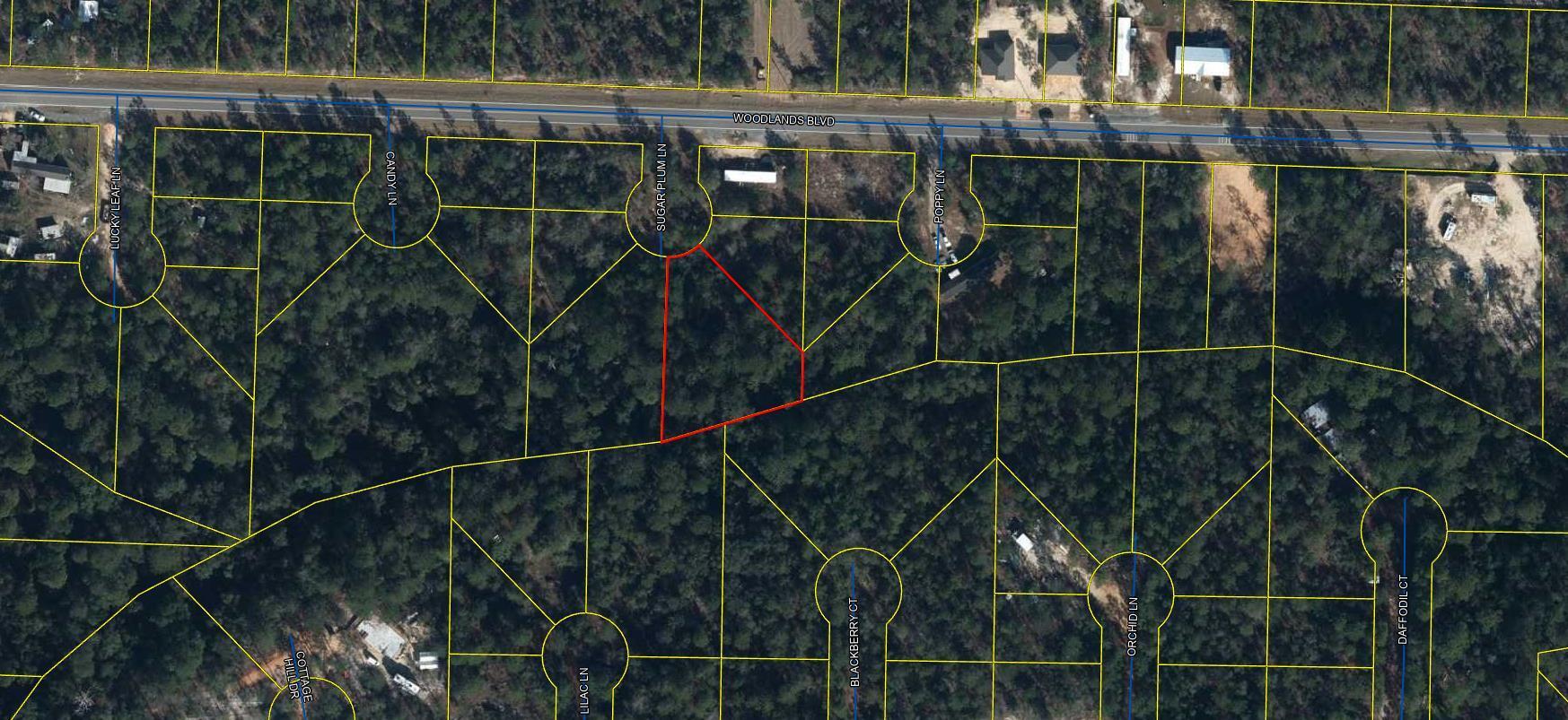 Build your dream home on this 0.573 Acre wooded property. Zoned as Rural Low Density and Flood Zone: X. No HOA.  7 miles to downtown Defuniak Springs, easy access to I-10, 8 miles to CR 285 south, and just 30-45 miles to the Emerald Coast and sunny Florida Beaches! Buyer will need to verify building codes, zoning regulations, wetlands and flood zones, etc. to ensure buyer will be able to utilize the property for intended use. Information contained within this listing is deemed to be accurate, but is not guaranteed.