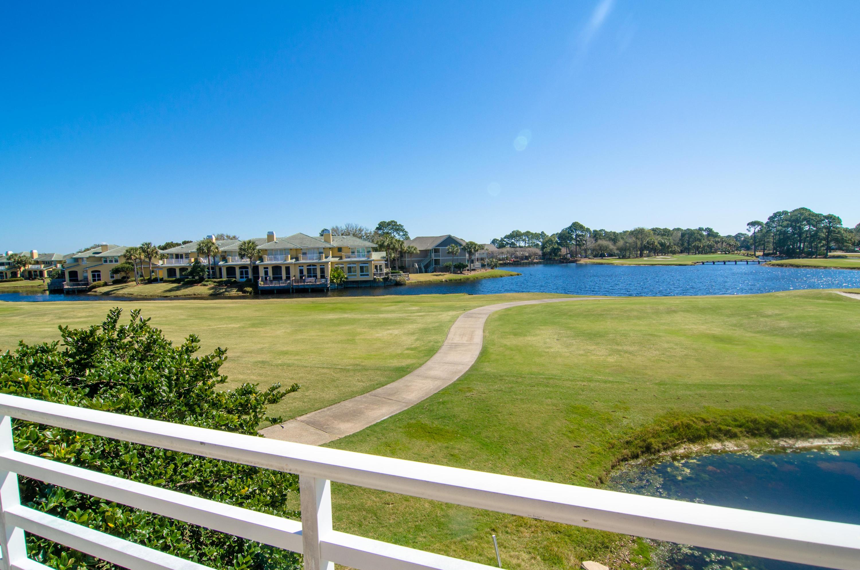 $21,000 PRICE DROP!!! Lowest Priced Northshore Townhome currently on the market. Rentals on the books through March and recent Snow Birds are booking again for next year they loved this property so much. This means immediate cash flow. Sandestin is perhaps the most sought after location along the Emerald Coast and this Northshore townhome residence is no exception! This charming townhome is located directly on the golf course and lake and offers the Sandestin lifestyle with each beach access! The inviting ambiance begins the moment you enter Northshore and continues inside this well-appointed home with beautifully decorated interiors including 3 large bedrooms including 2 master suites and 2 outdoor living areas creating an idyllic setting for everyday living and entertaining al fresco. Enjoy the resort amenities of Sandestin including: 72 holes of championship golf, pools, tennis, shopping, restaurants, spa, beach and tram service.  Grand Boulevard shopping is just a quick golf cart ride away with upscale shopping and restaurants like Fleming's and PF Chang's and Carmike Cinema with movies and dining. Step right in to the high dollar spring and summer short term rental season. Buyer to verify all information.