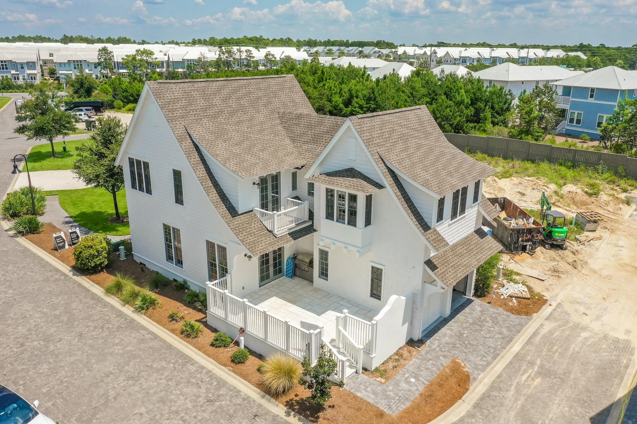 Located behind the gates of one of 30A's most exclusive communities sits the thoughtfully designed residence at 87 Grace Point Way. Upon entering the front door you are greeted with custom wood work and high end finishes throughout. The kitchen was designed with entertaining in mind featuring an oversized island and ample cabinet space. The first floor patio creates a seamless extension of the living area and effectively blurs the line between indoors and out. The first floor bedroom is situated on its own wing off of the living area and features an en-suite. Upstairs you will find the master suite along with two additional bedrooms and a balcony complete with gulf views. Pure relaxation is just steps away at the WaterSound Beach Club. Nestled in one of the best locations along 30A, Grace Point is centrally located to world-class dining and entertainment. Schedule your private showing today and start living the coastal lifestyle you deserve.