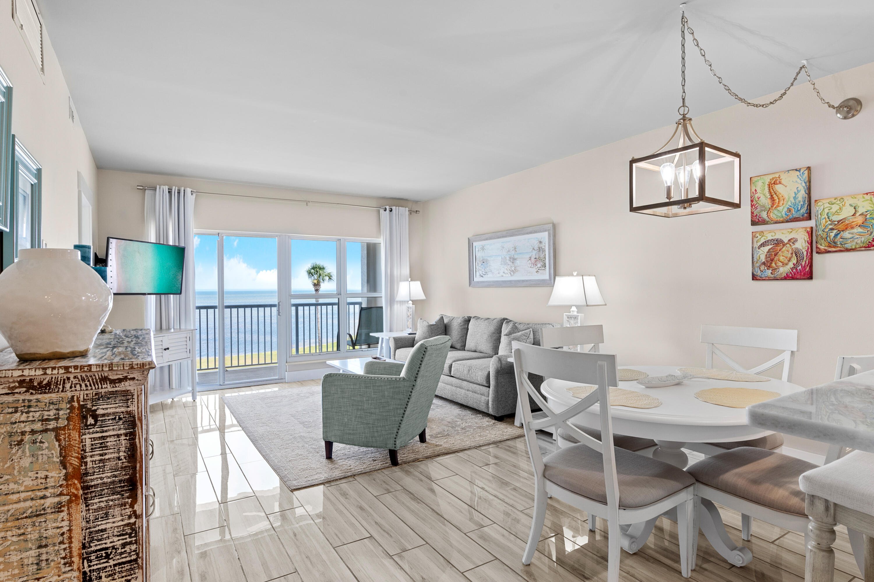 11 Players Club boasts beautiful views of the Choctawhatchee Bay and the #9 of the Links Golf Course. Players Club has just undergone a $1.7million renovation and is in compliance with Florida law for Structural/Engineering & Rescue requirements. Master bedroom has highest quality Tempur-Pedic mattress less than 2 years old. Kitchen and master bath have marble countertops. All furnishings convey including the golf cart. Unit has covered parking and parking for golf carts and storage closet. This unit is a great opportunity for full time living, or a great rental investment. 
Conveniently located inside of Sandestin, you are near the aquatic center, marina, Baytowne Wharf, Grand Boulevard, golf courses, and the beach!