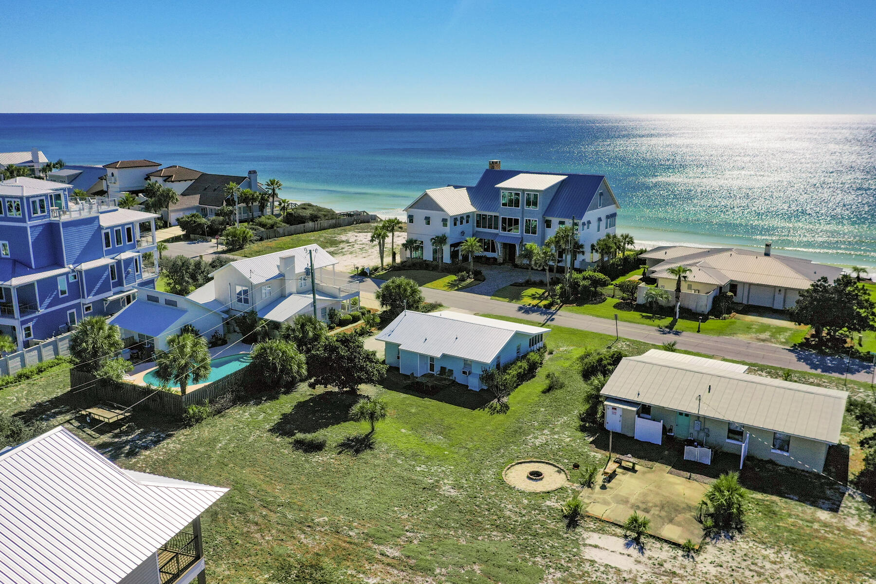Exceptional redevelopment opportunity to customize a resort home on this extraordinary lot located directly across from the beach in Blue Mountain Beach community of Santa Rosa Beach, Florida, along the renowned Scenic 30A corridor of flourishing South Walton County, Florida.  Please inquire for further details.