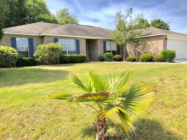What a great find in Southeast Crestview. Only 2.6 miles west of Hwy 85, this homes location makes it easy to get anywhere in few minutes. Easy commute to Eglin Air Force Base, Duke Field, 7th Special Forces, as well as the beautiful Emerald Coast. This home host a split bedroom floor plan, which is open and very spacious, and with the vaulted ceiling in Great room make it feel very comfortable. Eat in Kitchen with center island make the kitchen a great place to play master chef. In door laundry between kitchen and garage make unloading groceries easy for any homemaker. Seller offering 1 year Home warranty for buyers peace of mind.