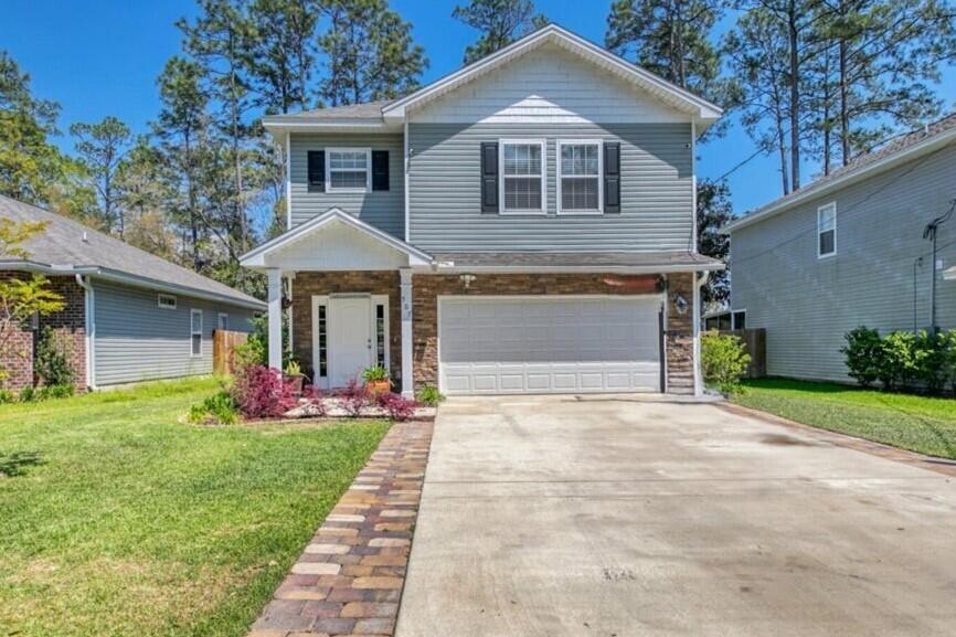 This Beautiful 4 Bedroom, 2.5 Bath Home is just minutes from Eglin AFB! Private Fenced Backyard with an Outdoor Kitchen. There is plenty of space for yard games or relaxing. 
LVP Flooring Downstairs, Kitchen features Quartz Countertops & Stainless Steel Appliances. Washer & Dryer included. Brand New Carpet Upstairs
Applications can be found online at
rentcafe.com