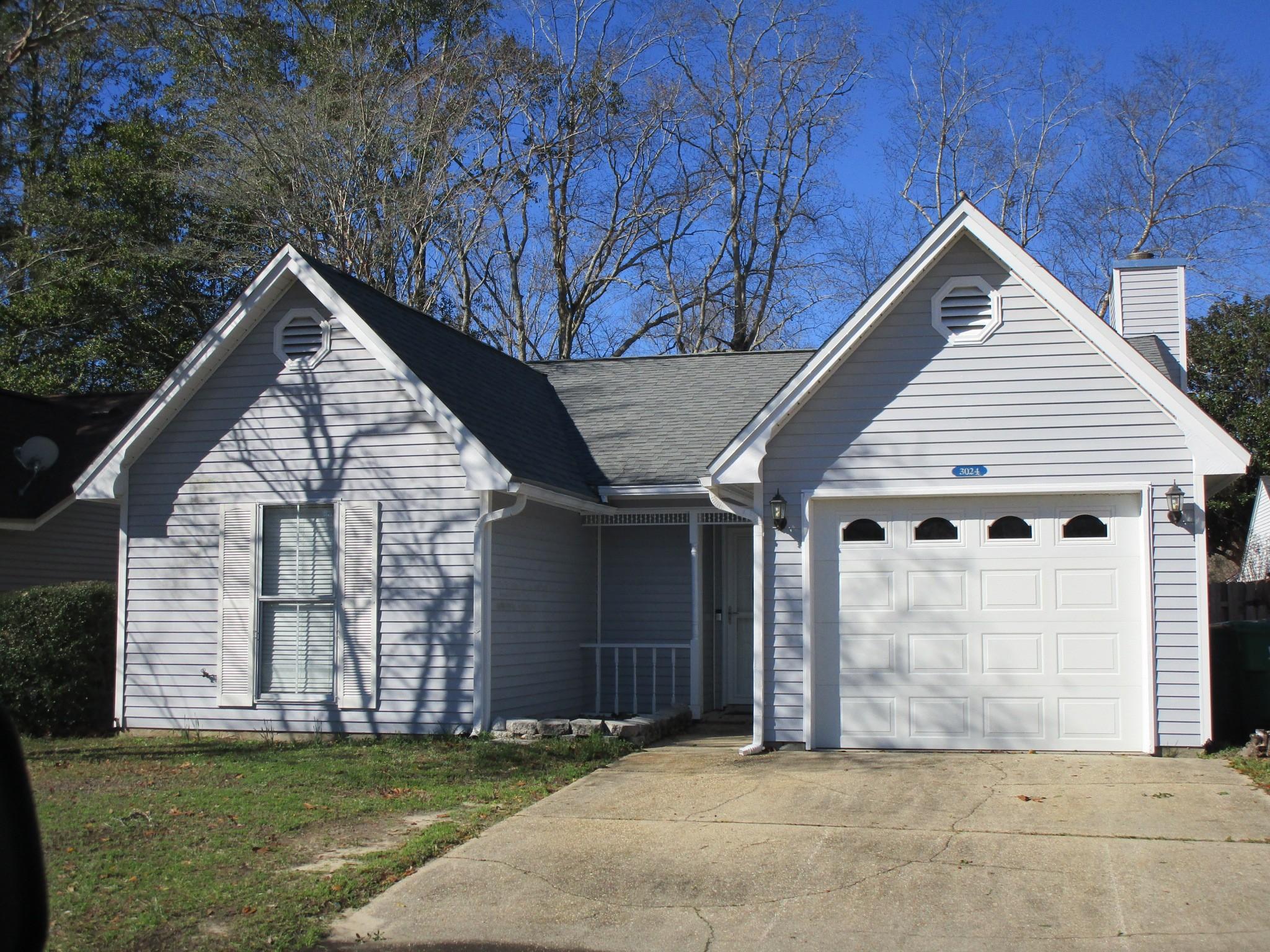 Some highlights of this welcoming home are living room fireplace, one car garage and inviting covered front porch. Inside the front door you will be cordially greeted by the foyer. Open kitchen/breakfast nook sports a spacious pantry, fridge, gas stove, and new built-in microwave. Other highlights in the Blue Pine Village subdivision are the community pool and its only 15 minutes to Eglin Air Force Base, 3 minutes to EOD School, close proximity to Bluewater Bay Elementary School, and 20 minutes to the most beautiful white sand beaches of the Emerald Coast!  It truly is Florida living at its best!  Sorry, no pets allowed and no smoking.  Tenants are required to carry Rental Insurance.