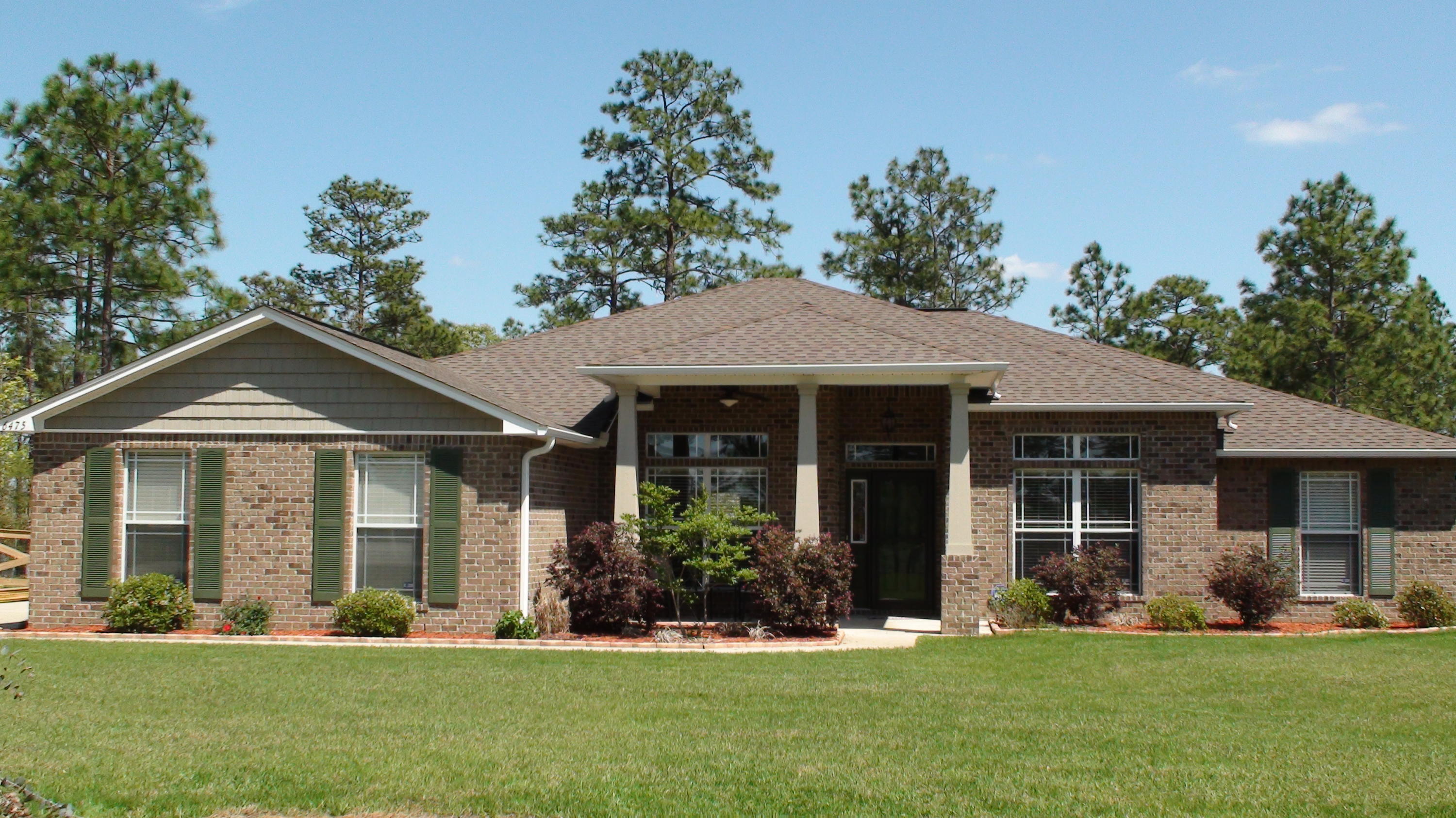 Available July 1. 4/3 all-brick home rests amidst the lush pines & oaks of a 1+ acre wooded lot in Yellow River Plantation. This home reflects the country & classy environment of the subdivision. The entryway to this impressive brick home with 2-car, side-entry garage is lined with trees & white picket fencing for a private, exquisite feel. Spacious design from the 10' ceilings to the large, open rooms & expert layout. The foyer leads to a den & formal dining room on either side & opens up to a spacious living room. The living room leads into a gorgeous sunroom overlooking the lovely Florida foliage in the backyard. This is an absolute MUST SEE ! Too many amenities to list them all ! Pictures are worth 1,000 words but Seeing is Believing ! Call Today to make your appointment.