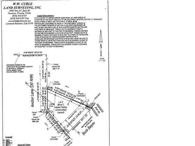 HIDDEN HARBOR ESTATES - Land