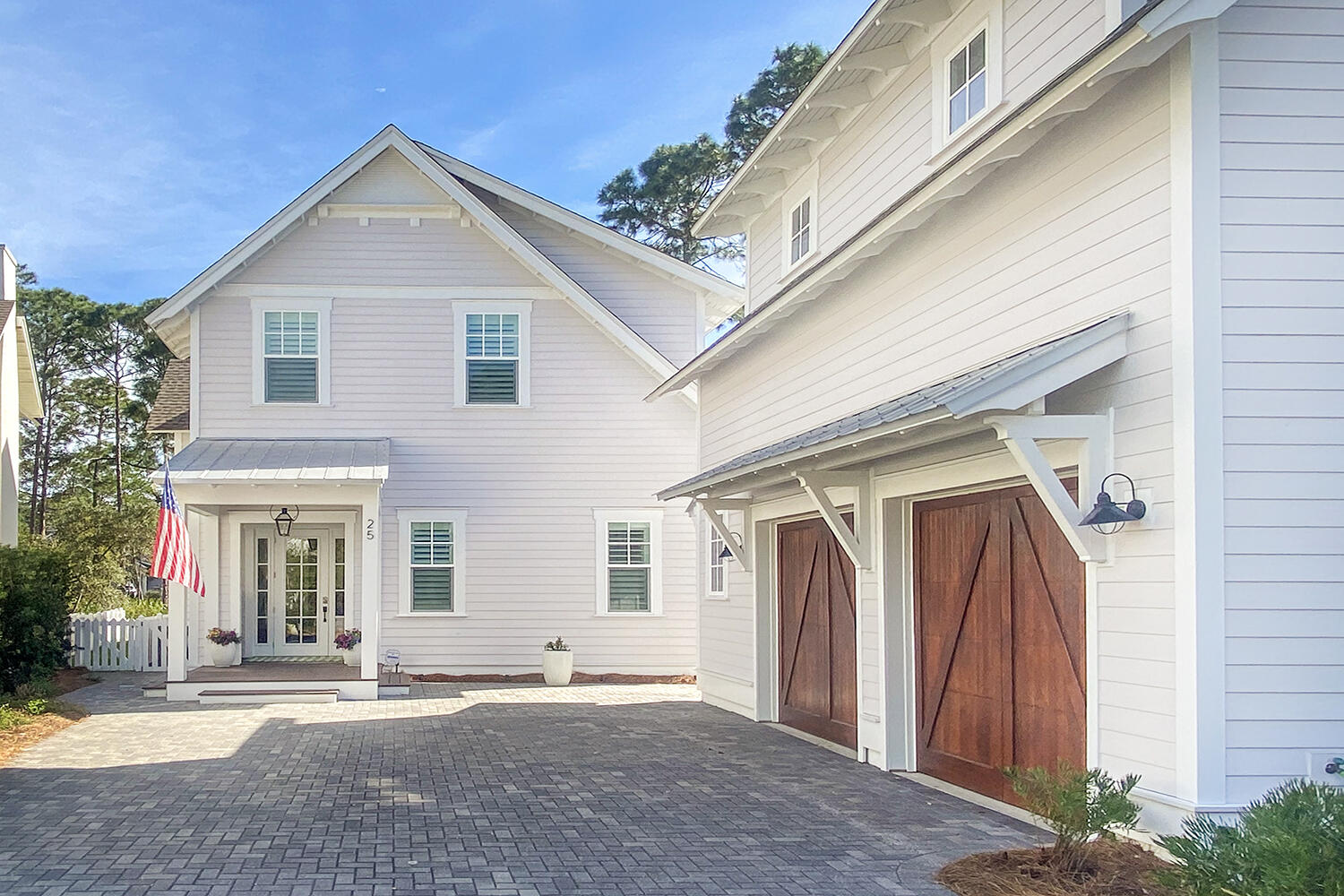 Located in arguably the area's best coastal retreat! Watersound West Beach is a favored vacation destination for its private beach, accessible by the neighborhood boardwalk. This exceptional beach home with guest/carriage house offers an open concept living and kitchen plan with marble countertops and professional appliances; two master suites, one on the first and another on the second floor. The second-floor master is the true master, with a walk-in closet, double sinks, tub, and water closet. Across the hall are two guest bedrooms with adjoining baths. A screened porch off the main floor create a private oasis to enjoy sipping your favorite beverage or dining al fresco. Recent renovations include new plantation 
shutters and refinished wooden floors. The Carriage House provides additional space for guest and family with a one-bedroom and bath, including very own kitchen and living area. And the two-car garage has its own heating and air-condition! This is community does allow short term rentals and there is room for a small pool. This exceptional coastal retreat is a gated community featuring private beach access, a community pool and Clubhouse, space to grill outdoors with a fireplace, and access to the Watersound Fitness Center. Watersound West Beach is south of 30A and bordered by Deer Lake State. Forest.*****Buyer is responsible for personally verifying details about this property. Any information contained***