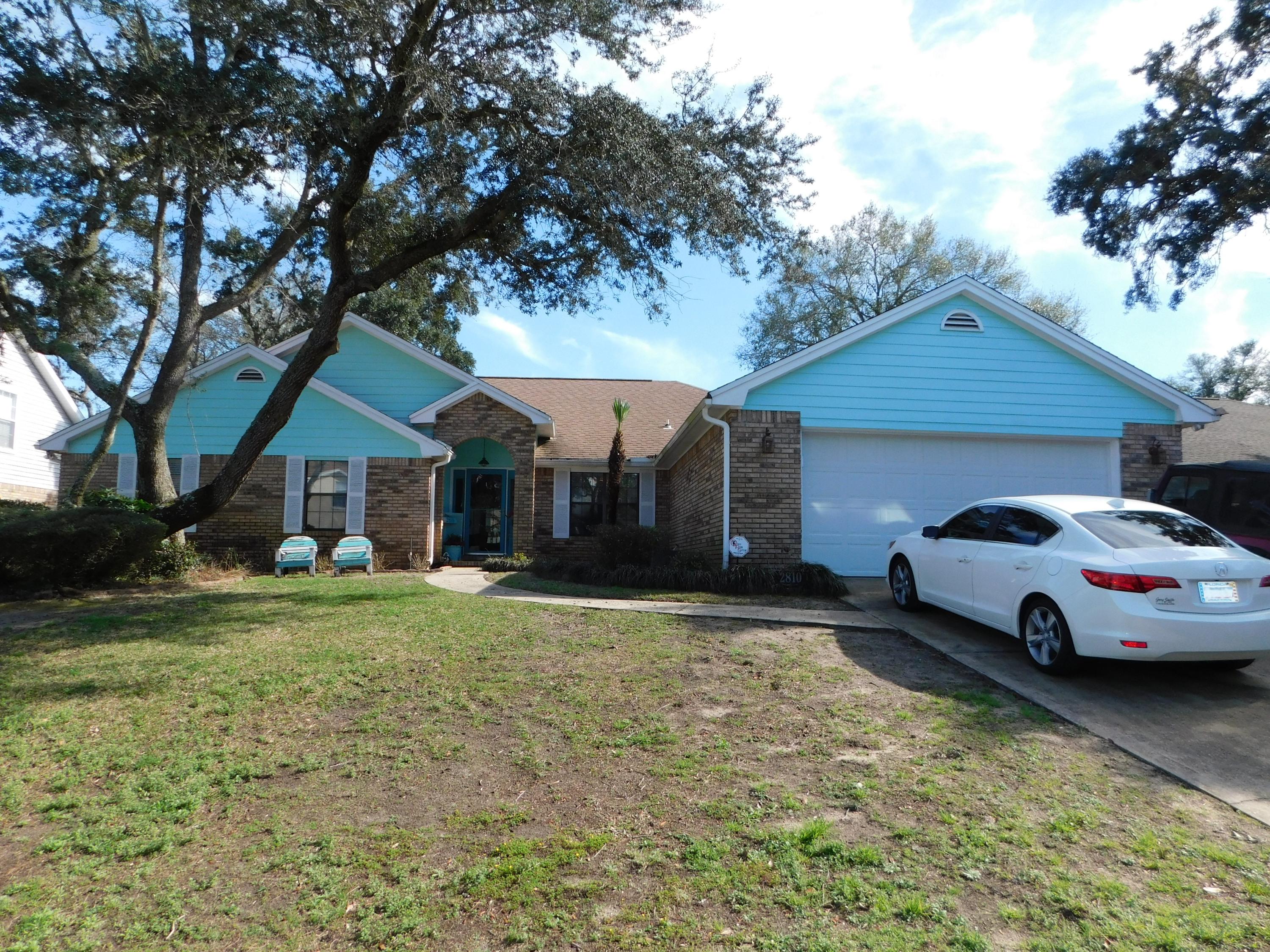 We have an 48 Hr First Right of Refusal in Place. Sellers have accepted offer with a home sale contingency. Viewings and offers are welcome. 4/2 POOL HOME! - Conveniently Located in Shalimar - Just minutes from Eglin, Hurlburt and 7th Group. Bright and Open Floor Plan with TWO living areas! The Family room has lots of natural light and a Fireplace. The Eat-In Kitchen has White Cabinets, Granite Countertops, Large Pantry and High-end appliances - Including a state-of-the-art, Jennaire Range. There is also a formal Dining Room and Den! The Master Bedroom is large with a door leading out to the covered patio and pool! The Master Bath has Double (Wood) Vanities with Granite Counter Tops, Jetted Tub, Large - Step-In Tiled Shower, two linen closets and a Huge Walk-In Closet! The Guest Bedrooms are generously sized and there is another linen closet in the hallway. The Guest Bath also has an updated Wood Vanity with Granite top and Tile Flooring.  The Covered patio leads to a deck and the Beautiful In-Ground Pool!  The Privacy Fenced back yard is  beautifully landscaped.  The Laundry Room is a dream!  There are cabinets, another storage closet, and a utility sink.  The garage is a true 2-Car Garage.  Please note that Sellers are will to negotiate a flooring allowance for the Master Bedroom Carpet stretching or replacement.  Call to see this Beautiful Home today!