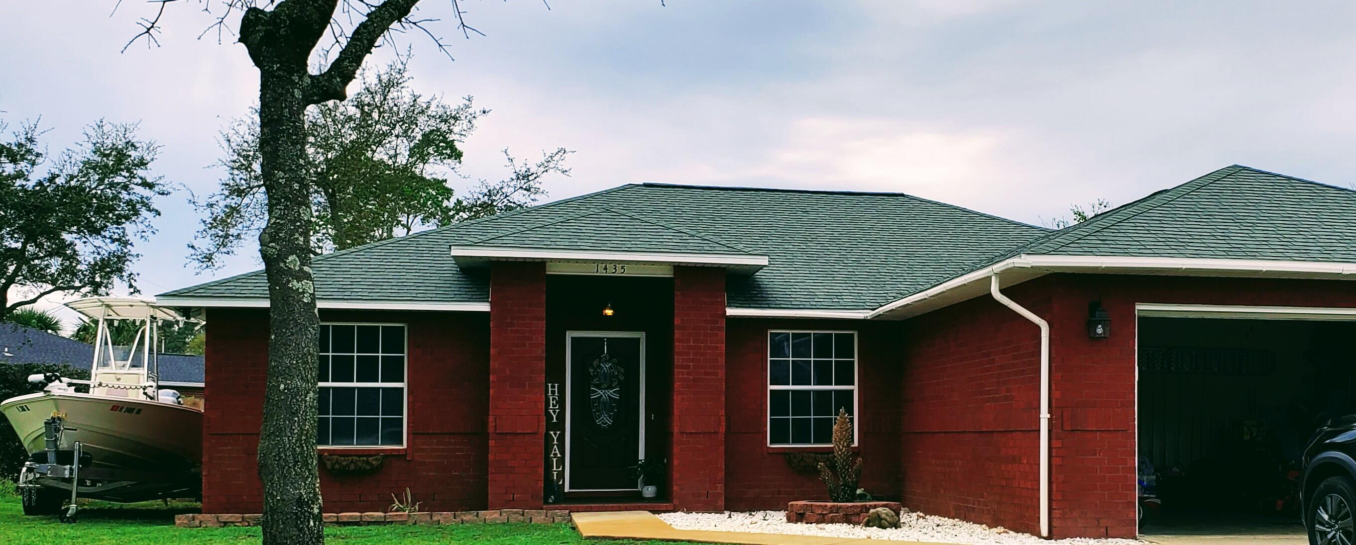 This home is a must see!! This beautiful 3 Bedroom 2 Bath home boasts a beautiful Living Room with a fireplace.  Kitchen has stainless appliances and tile back splash. Tile throughout home.  No carpet!!  Covered Back Porch in a fully fenced Back Yard in order to enjoy the outdoors and a great Laundry Room!  Additionally, there is a 50amp RV hook up and concrete pad.  The fence has been equipped with a cattle gate on the same side as the concrete pad.  A/C 3yrs old. Hot water heater 6yrs old. This property won't last long!