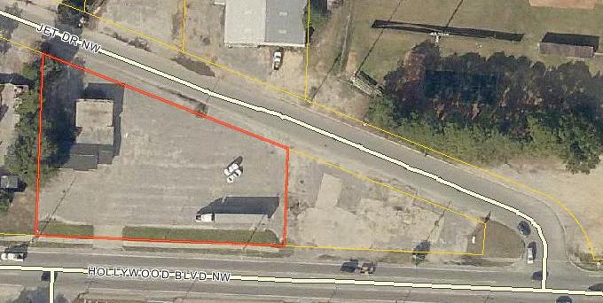 2 parcels at corner of Hollywood and Jet