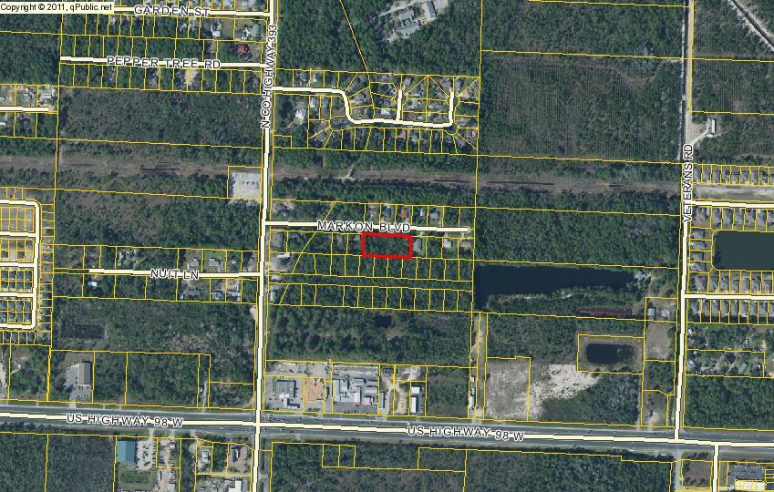 Santa Rosa Pines is a recorded neighborhood located within 2 miles+- of the Gulf of Mexico and Scenic Highway 30-A. No HOA. A portion of the site appears to be jurisdictional wetlands.