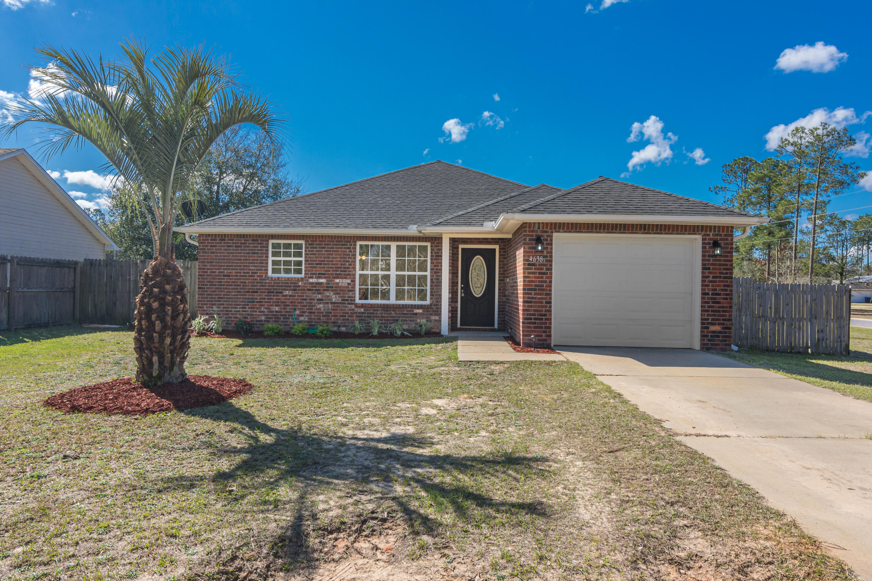 Gorgeous remodeled 3 bedroom home on level corner lot. Open floor plan has a large kitchen with plenty of cabinets, breakfast bar and walk-in pantry. Vinyl plank flooring, with new appliances. Door that leads to the open patio. NEW AC AND NEWER DIMINSIONAL SHINGLE ROOF!