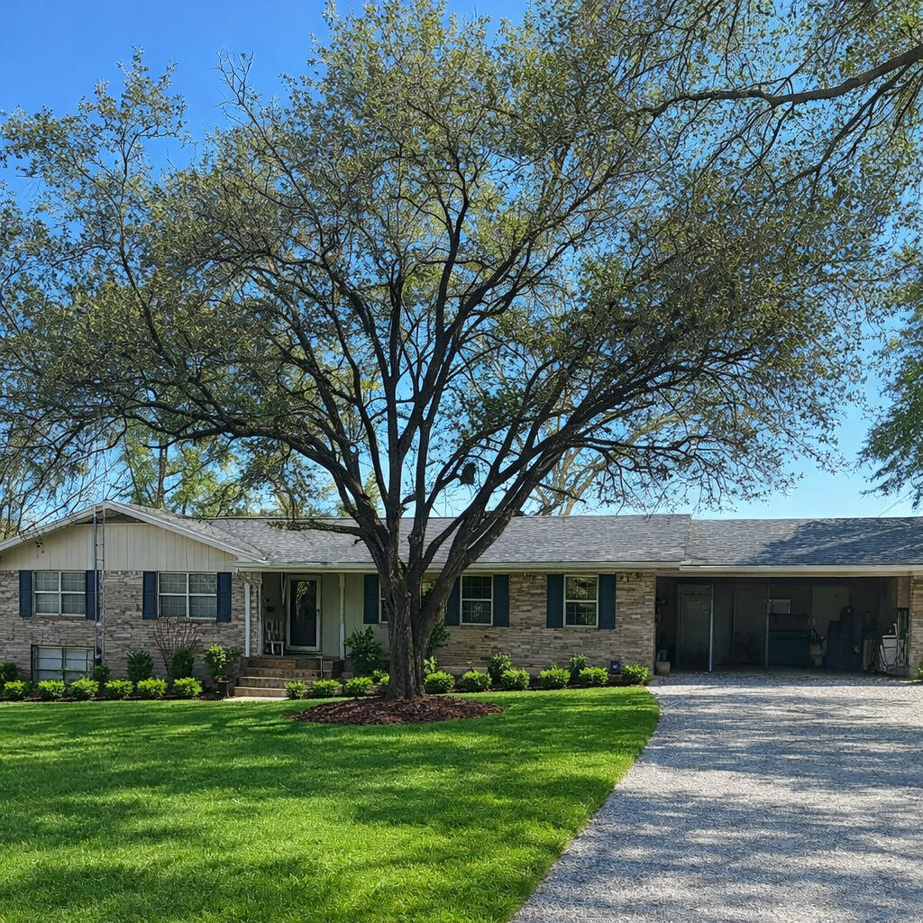 Non-Arms Length Transaction. New Roof 2026. Approximately 38 acres with a pond, well-maintained basement home and a couple of outbuildings.
