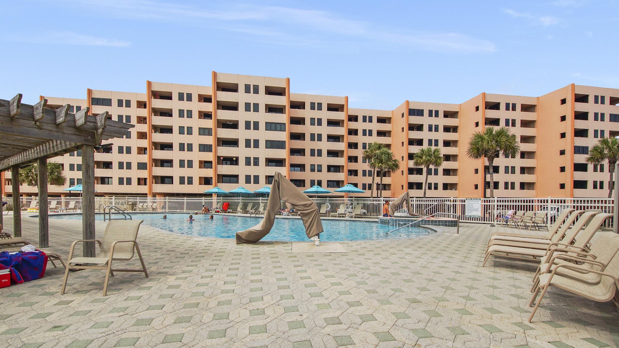 Come and see this 4 bed/2 bath unit overlooking the Destin East Pass, East Jetty, & the lake at Destin Pointe! Celebrate New Year's Eve, 4th of July, & seasonal fireworks from the privacy & comfort of your balcony. Jetty East is a gated Gulf-front condo complex featuring a 3,200 sq. ft. beachside pavilion w/ charcoal grills & outdoor dining area, pool, hot tub, sundeck, tennis/pickleball/shuffle board courts, fitness room, 3 beach access boardwalks, & covered parking. Unit 414 is located on the 4th floor and just 1 bay away from the main double-Elevator Lobby. This unit is equipped w/ a full kitchen, laundry closet, 2 large master bedrooms w/ adjoining bathrooms, & 2 separate guest rooms. Call to schedule a private showing today!