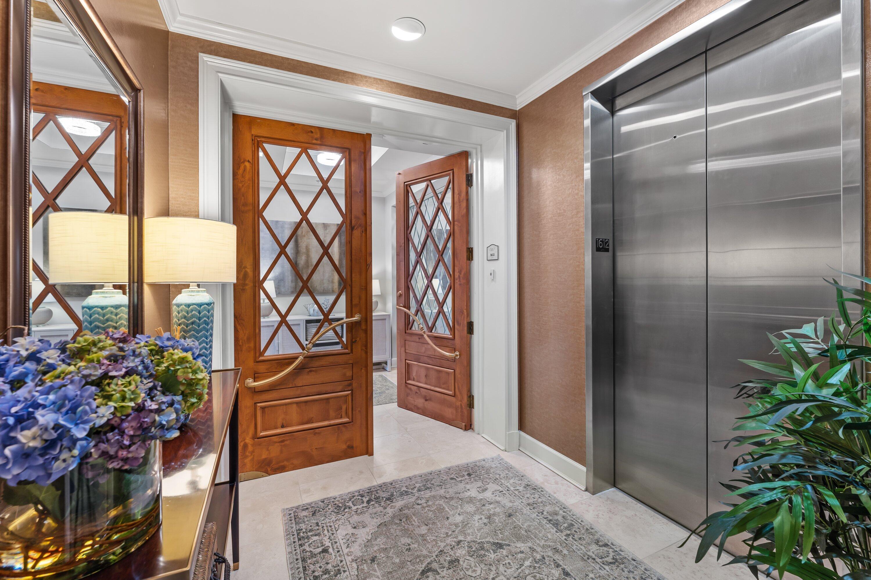 Rare Opportunity To Own The Highly Sought-After Darlington Floor Plan Located In Building 3 On The 16th Floor.  Offering Incredible Views In Every Direction Of The Choctawhatchee Bay, Gulf Of Mexico, City Of Destin & Fred Couples Signature Golf Course. This Residence Has Been Completely Remodeled With Exquisite Finishes Throughout.  Private Elevator Vestibule Off Foyer With Gorgeous Solid Alder Double Doors.  Upon Entering The Residence There Are 2 Guest Bedrooms, 1 With Balcony Access & Both With En-Suite.  Follow The Grand Hallway To A Dramatic Study Covered With Custom Knotty Walnut Trim & Finishes, Double Sided Gas Fireplace & Large Balcony.  Formal Dining Room Has Unique Wine Cellar With Barrel Storage Cabinet & Tall Wine Cooler. Beautiful Updated Kitchen With Marble Backsplash, Quartz Waterfall Countertops, Subzero Refrigerator, Viking Range, Bosch Dishwasher & Tons Of Custom Cabinetry. Large Great
Room is Open To The Kitchen, Has Gas Fireplace & Access To Both Balconies. Main Balcony Has Stunning Views Of The
Sunset & Full Summer Kitchen.  Owners Suite Is Breathtaking With 180 Degree Views & Juliet Balcony. The En-Suite Offers
Double Vanities Jacuzzi Tub & Lavish Walk-In Closet Made Of Knotty Walnut Cabinetry. Main Living Areas Have Polished
Travertine Floors & Bedrooms Chocolate Pecan Hardwood. This Residence Comes Complete With Large Climate Control
Storage Space, Plus Storage On Unit Level & Golf Cart Space. 
Amenities Galore... They Include: Gated Community, Two Underground Parking Spaces, Private Storage Room, Fitness
Center, State-of-the-Art Health Club, Spa Treatment Rooms, Bi-Level Garden Style Heated Lap Pool w/ Whirlpool, Wine Room
w/ Locker, Catering Kitchen, Lounge, Card Room, Dog Park, Workshop, Potting Room, Guest Suites, Outdoor Patio & Stone
Fireplace, Walking Trails, Bocce Ball Court, Tennis Courts, Golf, Equestrian Center, Owners Library, Clubroom with Banquet
Kitchen, Expansive Gardens and Green Spaces with Reflection Ponds, Arbors, Covered Swings & Benches, & So Much More!