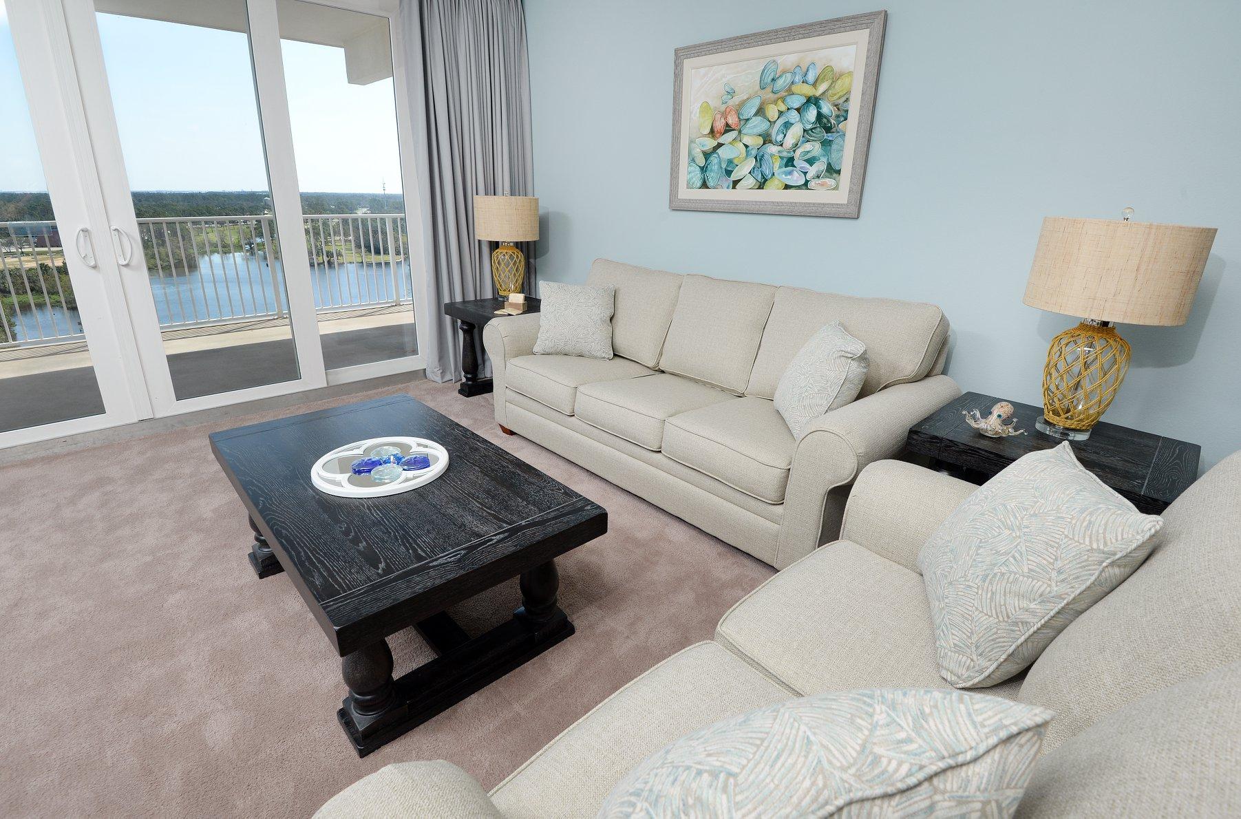 Laketown Wharf Resort Is In The Heart Of All The Fun & Excitement In Panama City Beach  Just Steps Away From The World's Most Beautiful White-Sand Beaches, Shopping, Dining & Entertainment. This Beachside Resort Offers Unparalleled Amenities With Convenient Beach Access, 5 Unique Pools, A Kids Funscape Playground, Splash Bar & Grill, Gulf View Fitness Center & Covered Garage Parking. Laketown Wharf Offers A Variety Of Views Including The Gulf Of Mexico, Lake & Golf Course. Enjoy The Nightly Fountain & Light Show & Market Shops Along The 52,000 Square Feet Of Lakefront Boardwalk. This End Unit Residence Has 3 Bedrooms 3 Baths, Bunk Room & Can Easily Accommodate Over 10 People. Features Include: New Furniture, Flooring & Paint, Exceptionally Large Open Floor Plan, Expansive Balcony, Granite Countertops, Fully Applianced Kitchen With Breakfast Bar. Multiple Views, Floor Plans & Floor Heights Also Available! Models Open Daily From 10-4! Call For More Details!