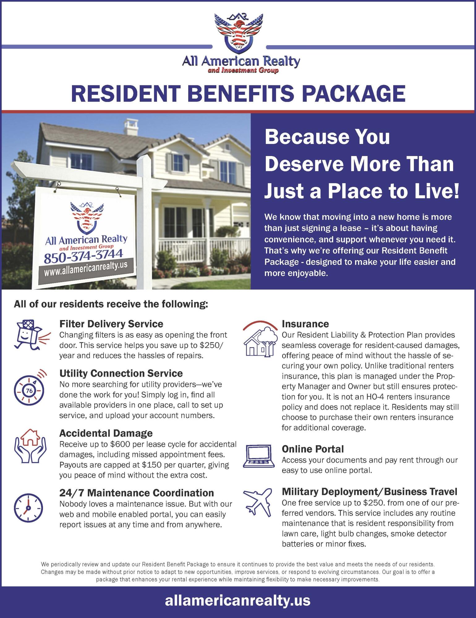 BLUE RIDGE ESTATES S/D - Residential Lease