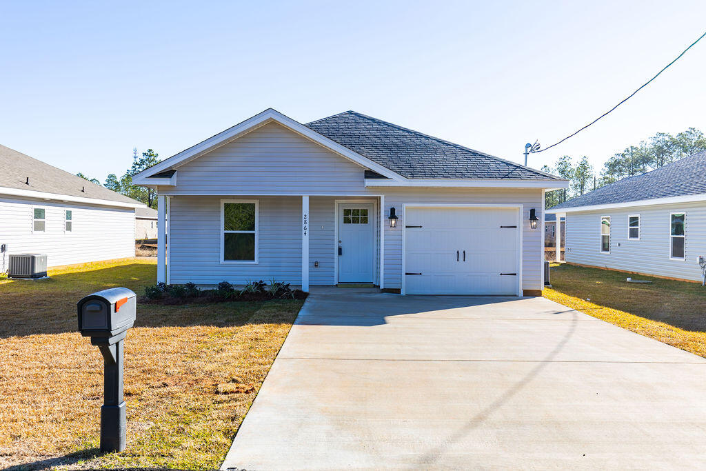 **Seller offering $5,000 towards closing costs and/or a rate buy-down. Call today to discuss rate buy-down options.**

'Welcome to this new construction home (2023) awaiting its first owner!' This 3 bed 2 bath home comes with LVP floors throughout the whole home, granite countertops and white shaker soft close cabinets. This well thought out plan features over 1373 square feet and a 1 car garage. The large covered porch welcomes you home. Upon entering the home from the spacious foyer, the two guest bedrooms are conveniently located at the front of the house along with laundry room and full bath. Just beyond the foyer is the open kitchen which overlooks the dining area and spacious family room. The kitchen features granite countertops and makes the perfect space for family gatherings. The oversized master bedroom is privately located at the back of the home and boasts an incredible en-suite bath with double vanity, granite countertops, shower and enormous walk-in closet. With a front and back porch as an extension of this home, you can enjoy the tranquility of Avalon Beach. Home comes with a one year Builders Warranty. Call today to ask about our incredible rate buy-down programs with our preferred lender for a significant reduction to your interest rate. **Qualified buyers only**