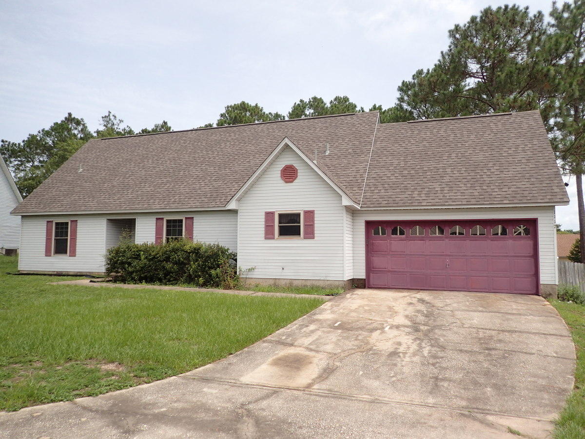 This is a Fannie Mae HomePath REO property. Located in popular Northview subdivision in south Crestview, this 2 story home has a newly installed three dimensional roof, new appliances, and home is 1787sf. Built in 1992, home has 3 bedrooms, 2 baths, and a bonus room on the second floor along with a large loft. Master bedroom and 2 bedrooms with full bath are located on the first floor. Off the living room there is an enclosed patio. Backyard is privacy fenced back yard. Please call today to set up your showing.