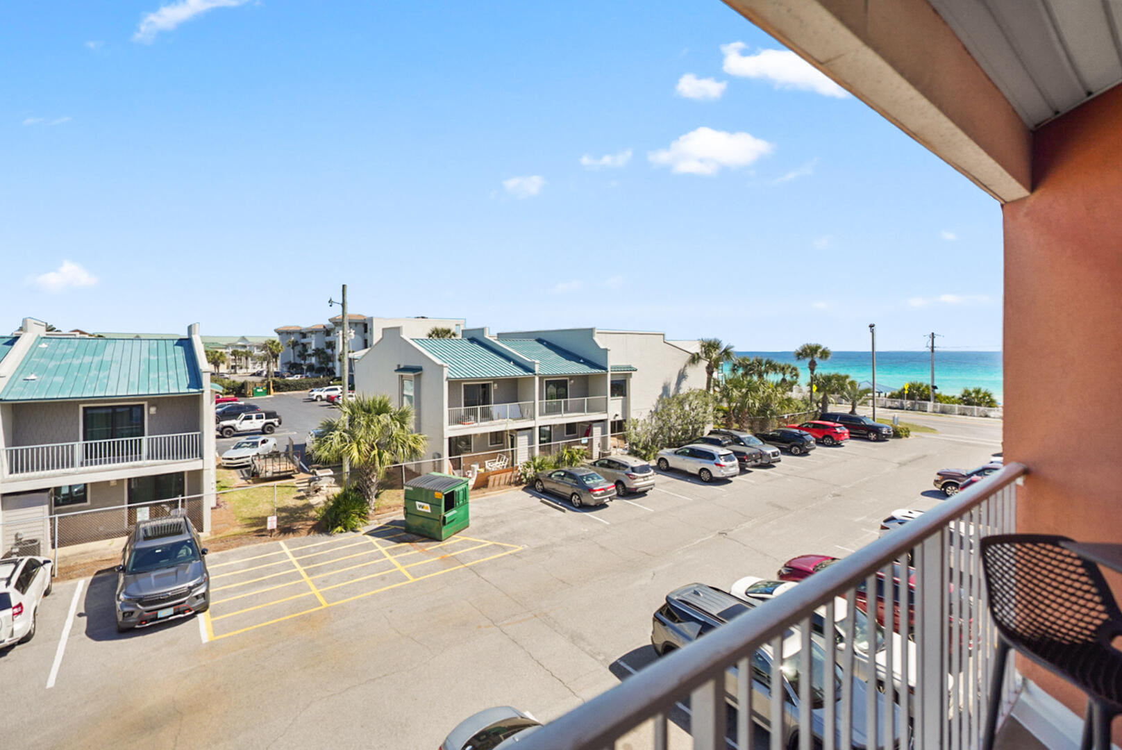 Enjoy relaxed coastal living with some of the best Gulf views in the building from this inviting third floor condo at Gulfview II. Located in the east building, this 1 bedroom, 1 bath unit captures one of the most open views in the complex and features a comfortable layout designed to sleep up to six, with built in hallway bunks and a sleeper sofa, ideal for guests and strong rental potential. Owners and visitors enjoy private beach access along with two community pools, one heated, a spa, grilling area, and convenient onsite laundry. Perfectly positioned in the heart of Miramar Beach, you are just a short walk to local favorites like Pompano Joe's, Kenny D's New Orleans Cuisine, and Captain Dave's On the Gulf. A wonderful beach getaway with great investment potential.