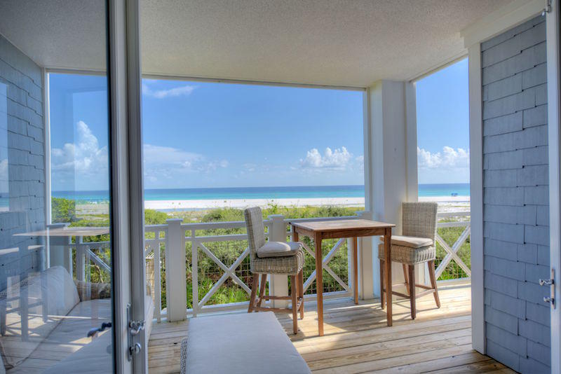 COMPLETELY REMODELED AND REFURNISHED. The owners of this unit spared no expense. Their WaterSound home is unique and special. They took the 2 story townhome plan and rearranged the master suite to include a large walk-in cedar closet. All of the finishes have been upgraded to include reclaimed wood floors in the living areas and bedrooms with marble flooring in the bathrooms and laundry area. You will find marble countertops throughout. The steam shower is another added plus.The cool palette of grays and whites create a perfectly coordinated setting to provide a calming and relaxing atmosphere. The views are amazing! The unit is ideally situated to capture all that makes WaterSound the premier beach on 30A. Attached garage makes this the Gulf Front Home you have been waiting to find! The decks and porches are comfortable and welcoming and provide the perfect place to feel the breezes and listen to the soothing sounds of the Gulf. WaterSound has many amenities including The Dunesider Grill, fitness center with sauna, 2 community pools with pool houses, an outdoor fireplace, gas grills, walking paths, the puttering park and the post office. As an owner, add'l amenities are available through the purchase of one of three St. Joe Club & Resort memberships.  Click on documents for add'l info.  Buyers fee of .5% of purchase price payable to St. Joe Community Fnd and .5% of purchase price payable to WaterSound HOA at closing.
