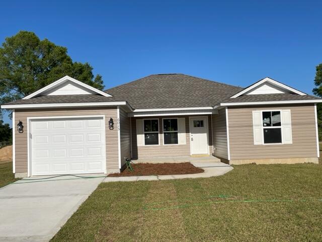 Seller pays up to $5,000 to Close!  No skimping on Quality of this home built by Local Quality Builder and 
 is affordable in new S/D on cul-d-sac.  Nice level lots in a great neighborhood. Solid wood Cabinetry, Granite Kitchen Counter tops.  ALL flooring Luxury, ''Lock & Lay'' vinyl.  Great floor plan with split bedroom plan, nice master bath with dual sink vanity, soaker tub shower over.  Nice Walk-in Closet, inside laundry.  Patio on rear. This is an energy efficient home close  in, but outside city limits so lower taxes.    Nice, neutral, popular decor.  Sod will be  front,  partial side and back, total of 14 pallets. Appliances will include a Micro-hood, Solid surface Range, self cleaning, and Dishwasher in Stainless Steel.  Est. Completion date 5/31/23 10' drainage easement  on rear.
