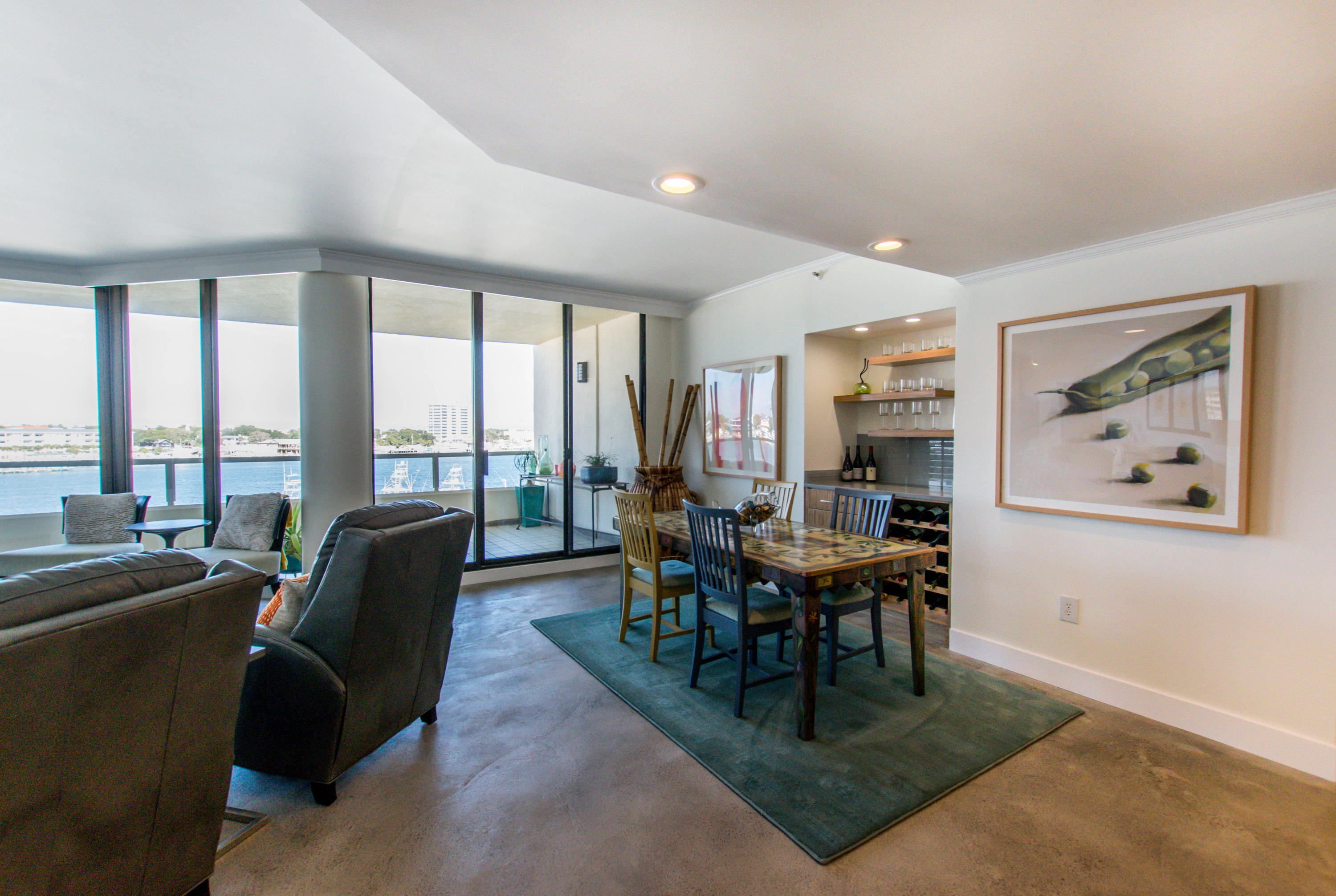 Completely renovated unit in the sought after East Pass Towers Condominium. The entire unit features modern high end finishes. The current owners have used the unit as their primary residence and did not overlook any detail in the remodel. With views of the Destin Harbor, Norriego Point, Destin Bridge and Crab Island there is always something to see day or night. The unit also comes complete with covered assigned parking and storage under the building. East Pass Towers is a well maintained condominium. Some of the most recent upgrades were a new roof, sealing and paint on the exterior. This should keep the building in great shape for years to come. East Pass Towers also features a marina on the Harbor for the boaters. There are boat slips available for purchase.