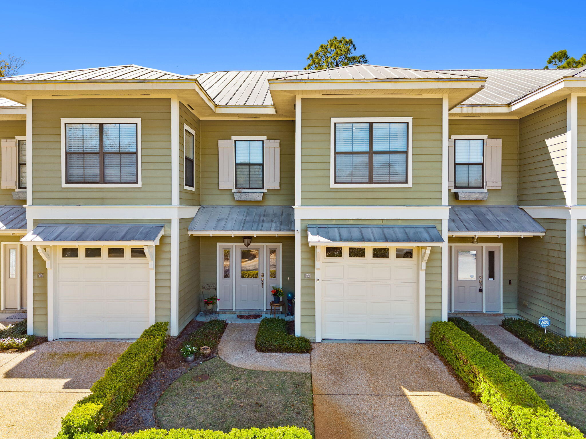 Location, lifestyle, and value come together in this 3-bedroom, 2.5-bath townhome located south of 30A in the heart of Santa Rosa Beach. Situated in a small, low-density community, this neighborhood offers a peaceful and quiet setting while still being close to everything South Walton has to offer.

What truly sets this property apart is its direct location across from the community pool--a rare and highly desirable feature since most townhomes in Santa Rosa Beach do not offer a community pool at all. Enjoy the convenience of stepping out your front door and having easy access to the pool without the maintenance.

Living south of 30A places you just minutes from the sugar-white sand and emerald waters of the Gulf, with the beach only a 5-minute drive away. This central Santa Rosa Beach location keeps you close to dining, shopping, and entertainment in one of the fastest-growing and most desirable areas along the Emerald Coast.

Recent upgrades include new LVP flooring (2025), a Bosch two-drawer dishwasher (2025), and a water heater replaced within the past three years.

This home offers a thoughtfully designed layout rarely found in new construction, featuring rounded corners, crown molding throughout the first floor, and a centrally positioned staircase--providing a more open and inviting entry, unlike many homes where the staircase is immediately at the front door.

Please note: the current backyard fencing is temporary and is scheduled to be replaced with new fencing in the near future.

The first floor welcomes you with an inviting entryway, leading to a convenient half bath and a well-appointed kitchen with abundant pantry storage. The open dining and living room layout is filled with natural light, creating a bright and comfortable living space. Step outside to the private back patio, a great spot to unwind after a day at the beach and perfect for grilling and outdoor gatherings.

Upstairs, you'll find two guest bedrooms and a full bath, along with a laundry area designed for a full-size washer and dryer, conveniently located near all bedrooms. The spacious primary suite features a large walk-in closet and an oversized primary bathroom, creating a relaxing retreat.

Additional highlights include a one-car garage and a layout that works beautifully for a primary residence or long-term rental investment.

With its rare community pool, quiet low-density neighborhood, prime south of 30A location, and quick access to the beach, this home represents an exceptional opportunity in Santa Rosa Beach.

Note: Refrigerator does not convey with the sale.