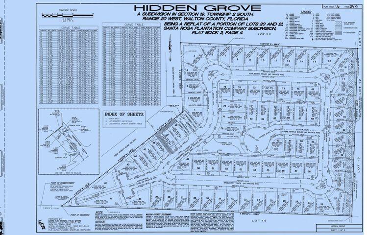 Hidden Grove Subdivision - Land