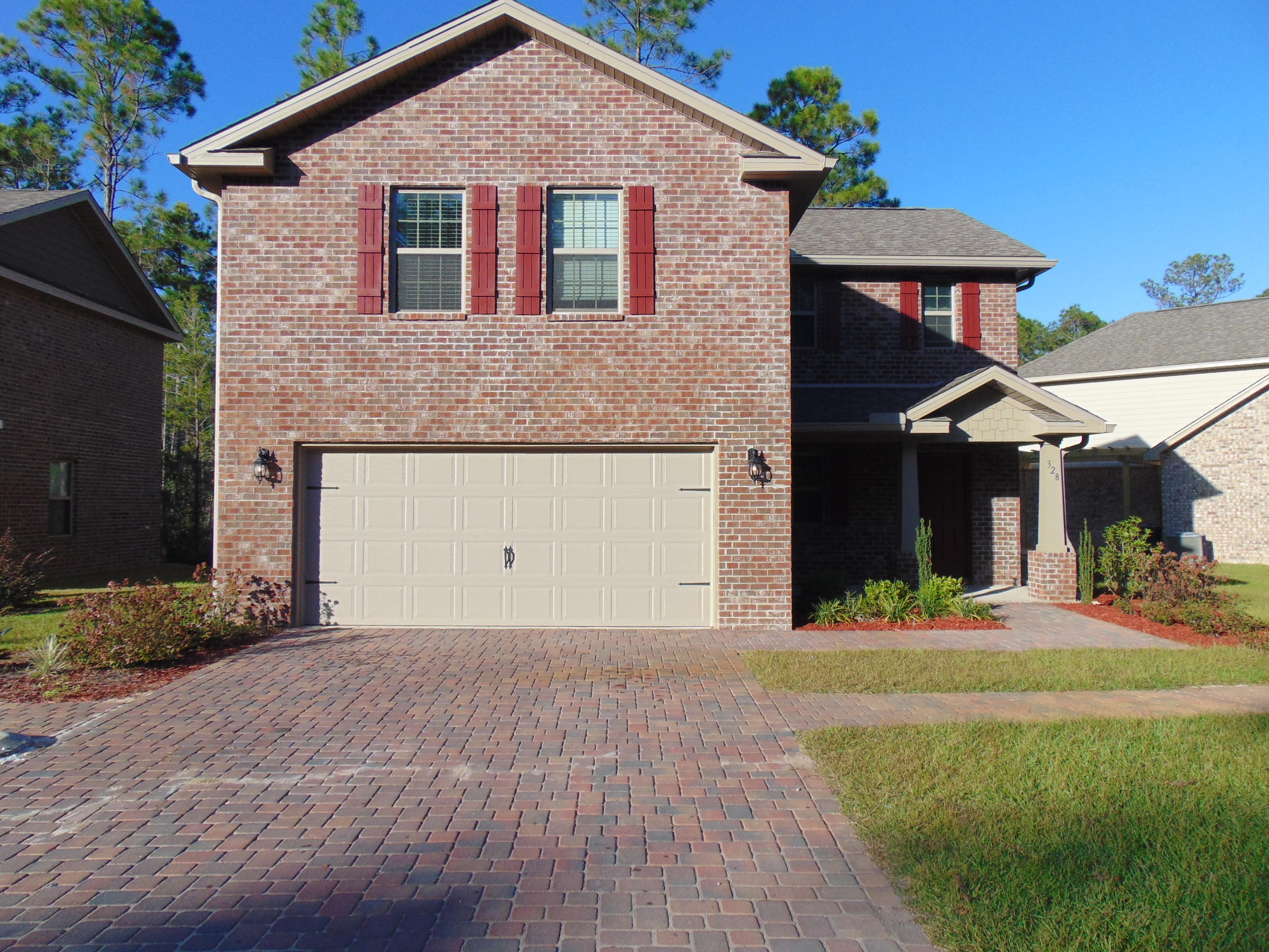 Coming Soon ! Beautiful Brick home on dead end street in great neighborhood.
Unfurnished 4 bedroom, 2.5 bath with 2 car garage home, located just minutes from the bay! with lawncare included. The down stairs dark hard wood floors in the living area and tile in the open kitchen. The kitchen is open with a center island and walk in pantry. Granite counter tops, stainless steel appliances. There is a large deck out back that over looks a wooded area off the living room. Second story features master suite with walk-in closet, as well as additional bedrooms and laundry room. NO SMOKING. Pets considered with owner approval and additional deposit.