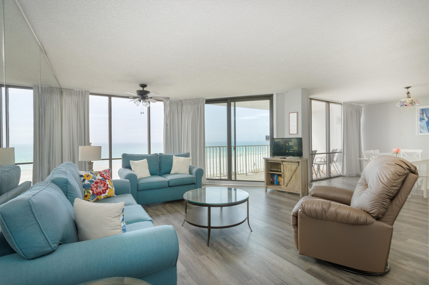 Rare Beachfront Investment - Fully Renovated & Turnkey! This 2024-updated 2BR/2BA condo in Edgewater Beach & Golf Resort features new AC, appliances, flooring, furniture, & fresh paint. High rental potential in Panama City Beach's only full-service resort with Gulf-front pools, golf, tennis, onsite dining & direct beach access. Don't miss this opportunity!