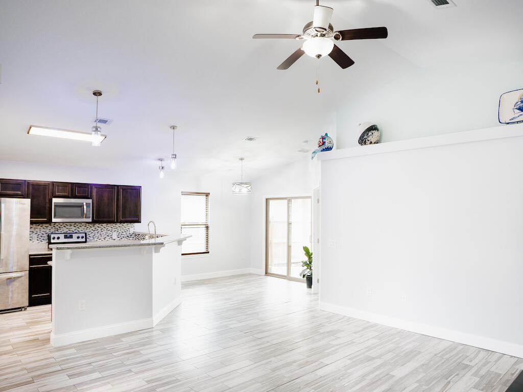 Welcome home to this beautifully updated 3 bed, 2 bath home centrally located in Navarre!

Pride in ownership truly shows with luxury finishes and updates throughout - these owners have moved on and you can now enjoy the fruits of their labors!

Freshly updated bathrooms, drywall and ceiling refinishing, new baseboards & paint throughout, gorgeous quarter acre lot with fire pit and pergola for outdoor dining - the owners are even leaving the lawn furniture and 12'x16' shed for use during tenancy! Backyard is fully privacy fenced with producing blueberries and banana plants.  Open floor plan, wood look tile throughout - you must see this home before it is gone! Washer/Dryer will stay with home for tenants convenience, unwarranted. ABSOLUTELY No Smoking/No Pets/NO Exceptions