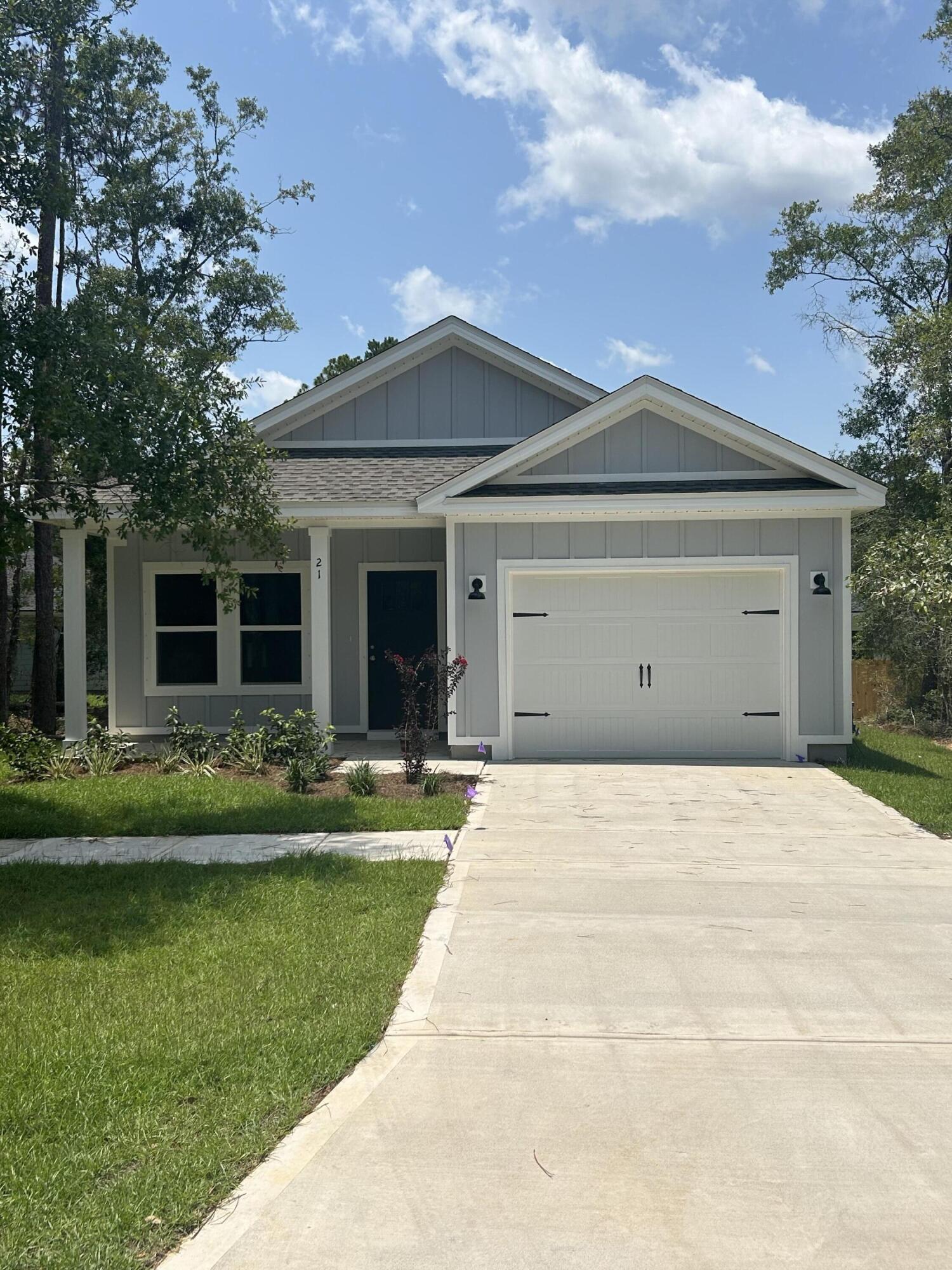 SMALL & QUAINT SUBDIVISION - Brand new and waiting for owners!  Conveniently located off Four Mile Rd with a cul-de-sac location.  Builder offers 1 year builder warranty + 10 year structural warranty - PLUS FOR LIMITED TIME YOU GET REFRIGERATOR, BLINDS AND PRIVACY FENCE AND WAIT THAT'S NOT ALL- UP TO $10,000 TOWARDS CLOSING COSTS AND/OR PREPAIDS AND/OR RATE BUY DOWN (Restrictions apply-call for more details).  Open floor plan with luxury vinyl plank flooring throughout, quartz countertops and white shaker style cabinets in kitchen, pantry, stainless-steel appliances, work island with bar seating as well.   Owner's bath has double vanities, walk in closet and tiled shower, front and rear porches for relaxing plus laundry room and 1 car garage.