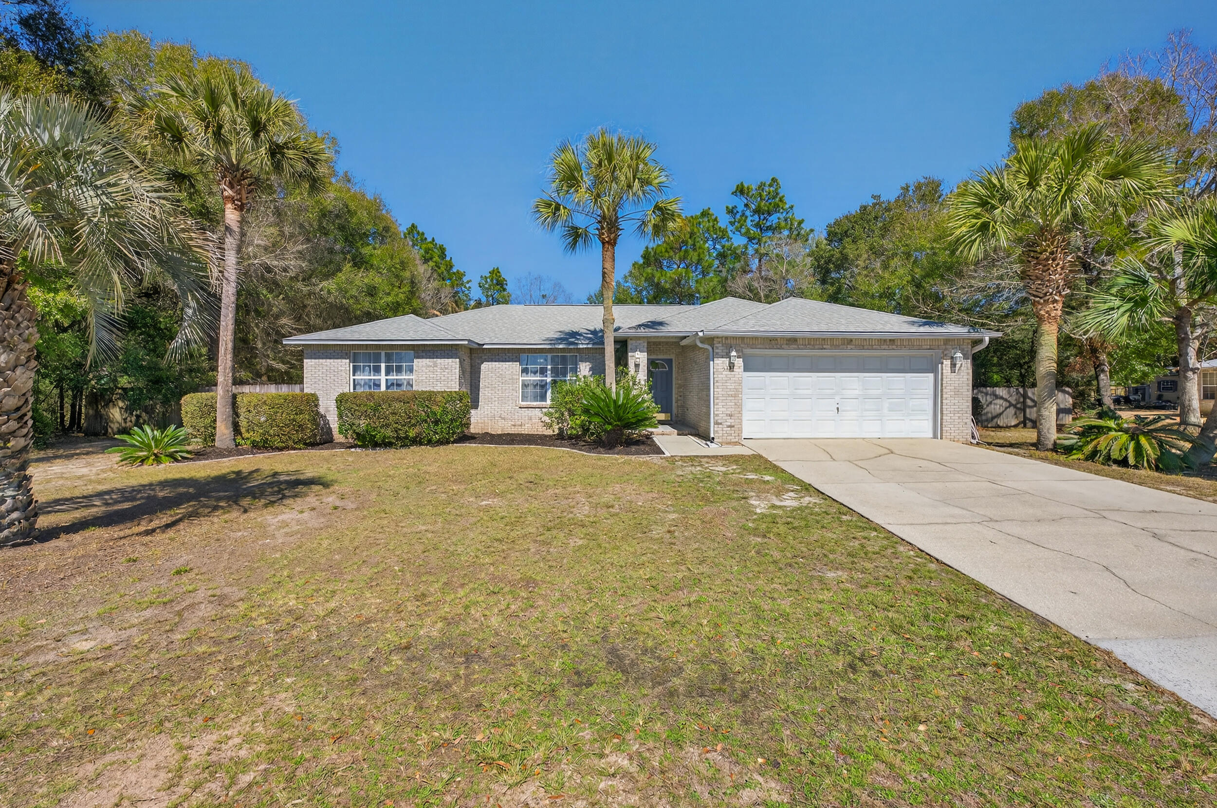 Welcome to 5332 Medicine Bow in Milton, FL -- a well-maintained and thoughtfully updated home offering peace of mind, modern upgrades, and functional outdoor living. Major system improvements provide long-term value, including a roof replaced in 2020 and an HVAC system replaced in 2021, complete with a heat pump surge protector added in 2025. The HVAC has been professionally serviced every six months by Family Heating & Air, and the ductwork was cleaned in 2025, ensuring efficiency and year-round comfort.
Inside, you'll find stylish and practical updates throughout. In 2023, the home was refreshed with new vinyl plank flooring, new carpet in all three bedrooms, and a full interior repaint, creating a clean, move-in-ready feel. Bathroom sinks and faucets were replaced in 2017, and a keyless entry door lock was added in 2024 for modern convenience. An LG washer and dryer, installed in 2019, are also included.
Step outside to enjoy the screened-in lanai added in 2017, perfect for relaxing mornings or shaded evening gatherings. The fully fenced backyard offers privacy, space, and versatility, complete with three storage sheds, an outdoor potting and work table, a dedicated kayak storage structure, and established grapevine and blueberry bushes. Whether you enjoy gardening, outdoor projects, or simply relaxing in your own private retreat, this property blends functionality with charm.
With major systems updated and thoughtful improvements already completed, 5332 Medicine Bow presents a rare opportunity to own a move-in-ready home in Milton.