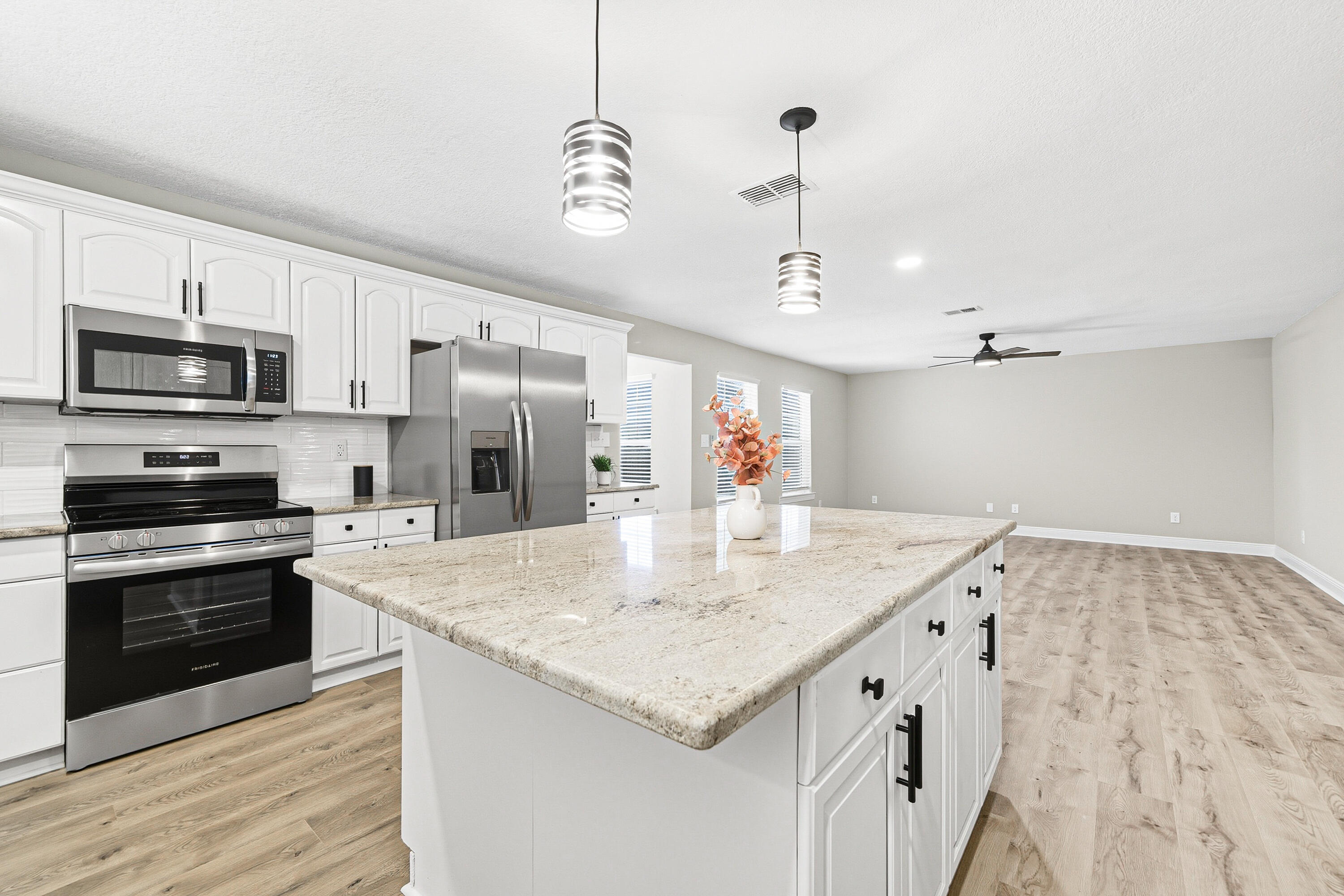 Fully Updated Home in Niceville - 4 Bed / 2 Bath / 2-Car Garage
This beautifully renovated home offers modern comfort and style in a prime Niceville location. Key features include:
• 	Newer Roof (2018) and AC System (2015) for peace of mind
• 	Brand-New Water Heater (2025) just installed
• 	Updated Kitchen & Bathrooms with sleek granite countertops
• 	Stainless Steel Appliances for a contemporary touch
• 	New Flooring Throughout - fresh, clean, and move-in ready
• 	Textured Ceilings, modern ceiling fans, and updated lighting fixtures
• 	Spacious layout with 4 bedrooms, 2 full baths, and a 2-car garage
This home blends functionality with style and is perfect for families, professionals, or anyone looking for a turnkey property in a sought-after neighborhood