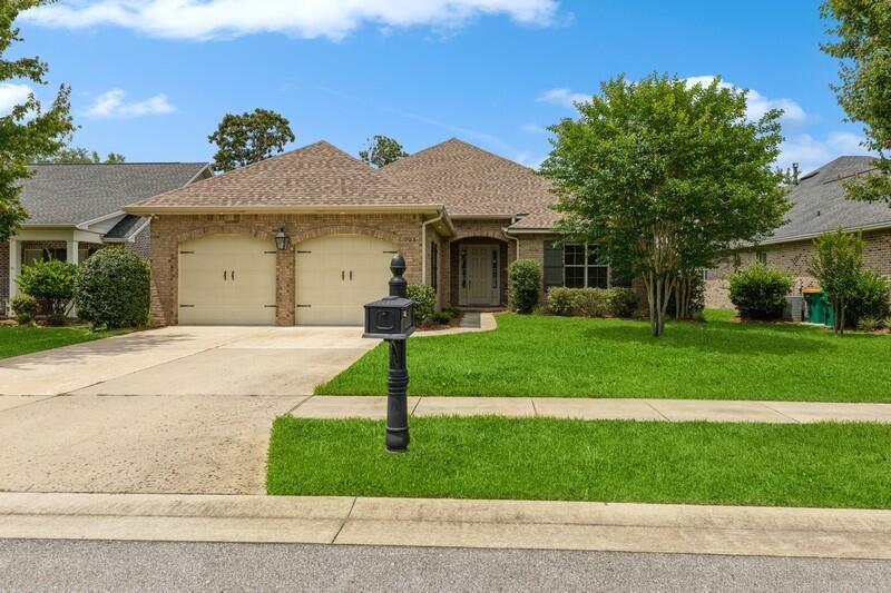 Please note:  No Pets.  Beautiful brick home by Huff Homes.  Located in one of Niceville's newest neighborhoods.  All engineered wood flooring - no carpet.  Stainless steel appliances and granite countertops.   4 bedrooms and 3 full baths.   The primary bedroom and one other bedroom have a walk-in closet and an ensuite bathroom.  Generous size eat-in kitchen with a large double door pantry. Laundry Room. Screened porch.  Gas hot water heater with recirculating pump provides almost instant hot water at all the faucets. Main Living areas have been freshly painted, 
 Lawn service included in monthly rent.   Zoned for highly rated schools.  A short drive to Eglin AFB and the beaches of Destin!   Home will be available on or before May 18th.  No pets.  No smoking or vaping.