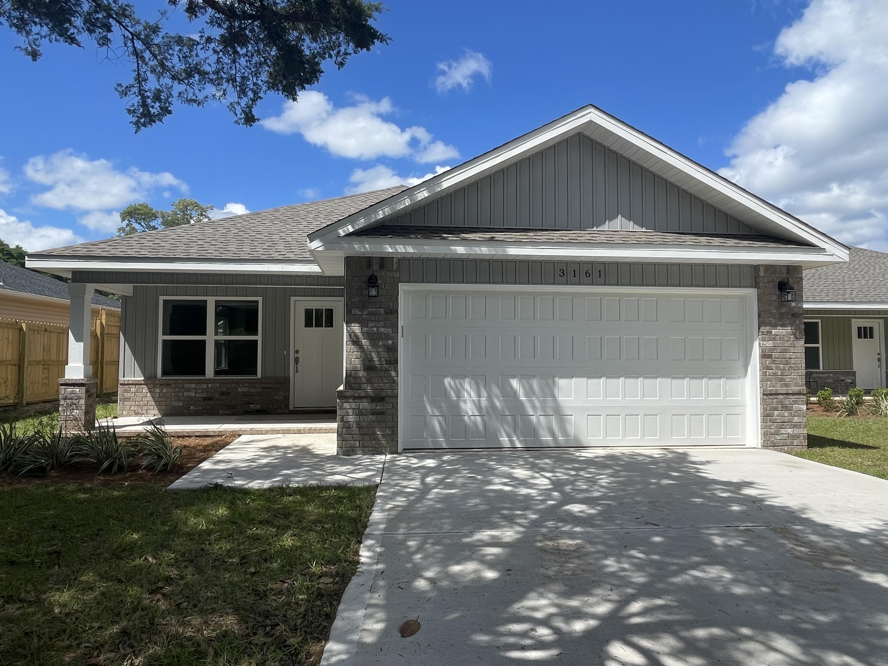 AVAILABLE FOR MOVE IN IMMEDIATELY. Brand new, great open floor plan, large rooms, well equipped kitchen, covered back porch, fenced in yard!