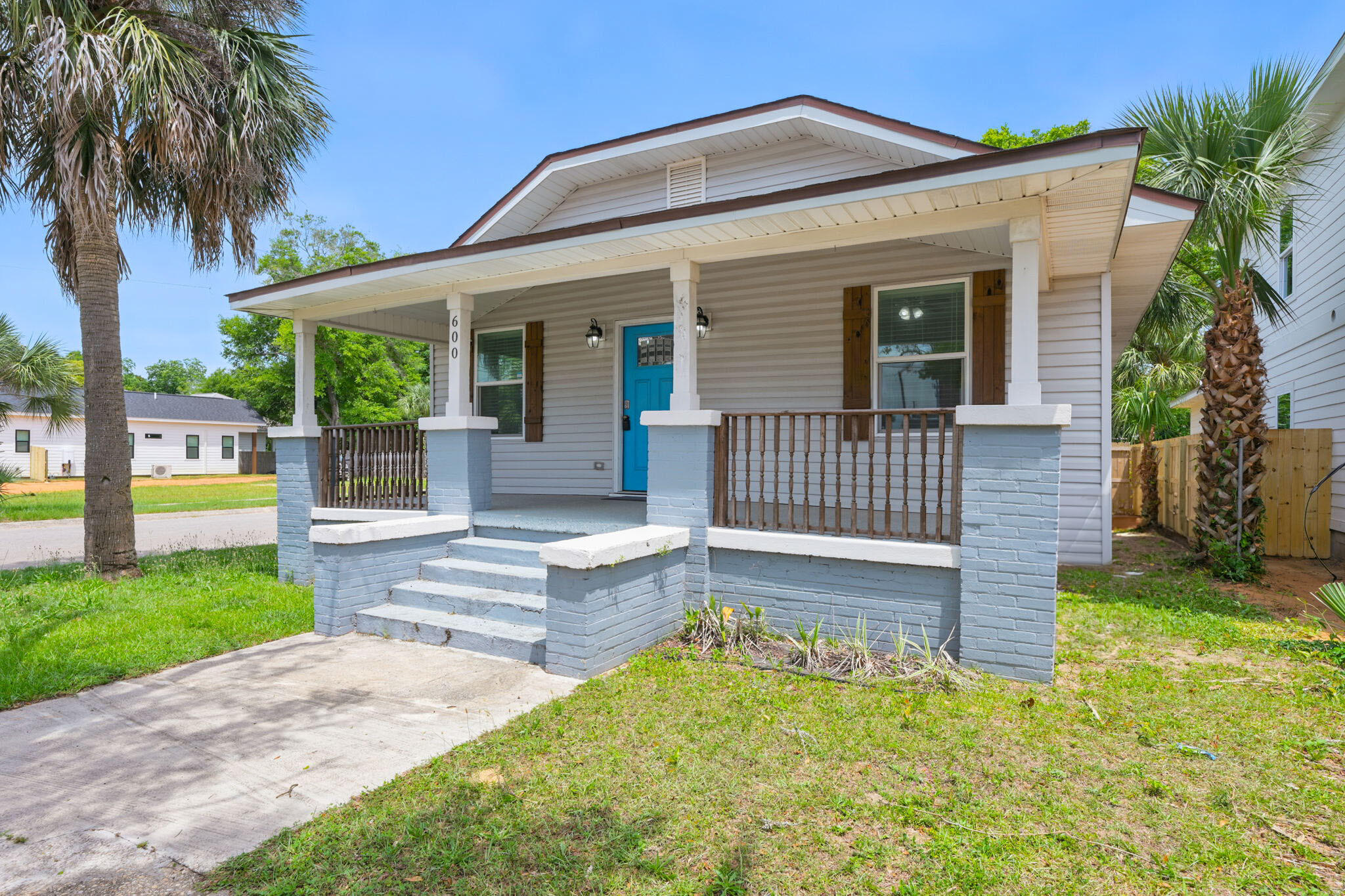 Motivated Seller!! BRING ALL OFFERS!! Ask about Seller paying closing costs! Rental projections coming in at over $35,000 yearly! Welcome to this charming and FULLY FURNISHED 3-bedroom, 2-bathroom home located in the heart of Pensacola. Just minutes from downtown and 15 minutes from the stunning white sands of Pensacola Beach, this centrally located gem offers the perfect blend of stylish upgrades and convenience. Completely renovated from top to bottom in 2021, every detail of this home has been thoughtfully designed with modern living in mind. Step inside to an open-concept floor plan filled with natural light, neutral paint, and luxury vinyl plank flooring throughout. The spacious living area flows seamlessly into a stunning kitchen that's truly the heart of the home! Enjoy cooking wit h stainless steel appliances, a gas range stove, quartz countertops, soft-close cabinetry, a striking backsplash, and an oversized island complete with built-in storageperfect for entertaining or casual dining. The primary suite offers a relaxing retreat with a spacious layout and an ensuite bathroom featuring a luxurious freestanding tub. Two additional bedrooms are located toward the back of the home, connected by a beautifully updated full bathroom boasting a large walk-in shower and quartz-topped vanity. The home also features a large laundry area for added storage. Outside, the fully fenced backyard boasts mature shade trees and an open deckideal for relaxing or entertaining. Whether you're looking for a primary residence, a vacation home, or a turnkey rental property, this beautifully updated home is ready to welcome you. Don't miss your chance to own a slice of Pensacola paradise!