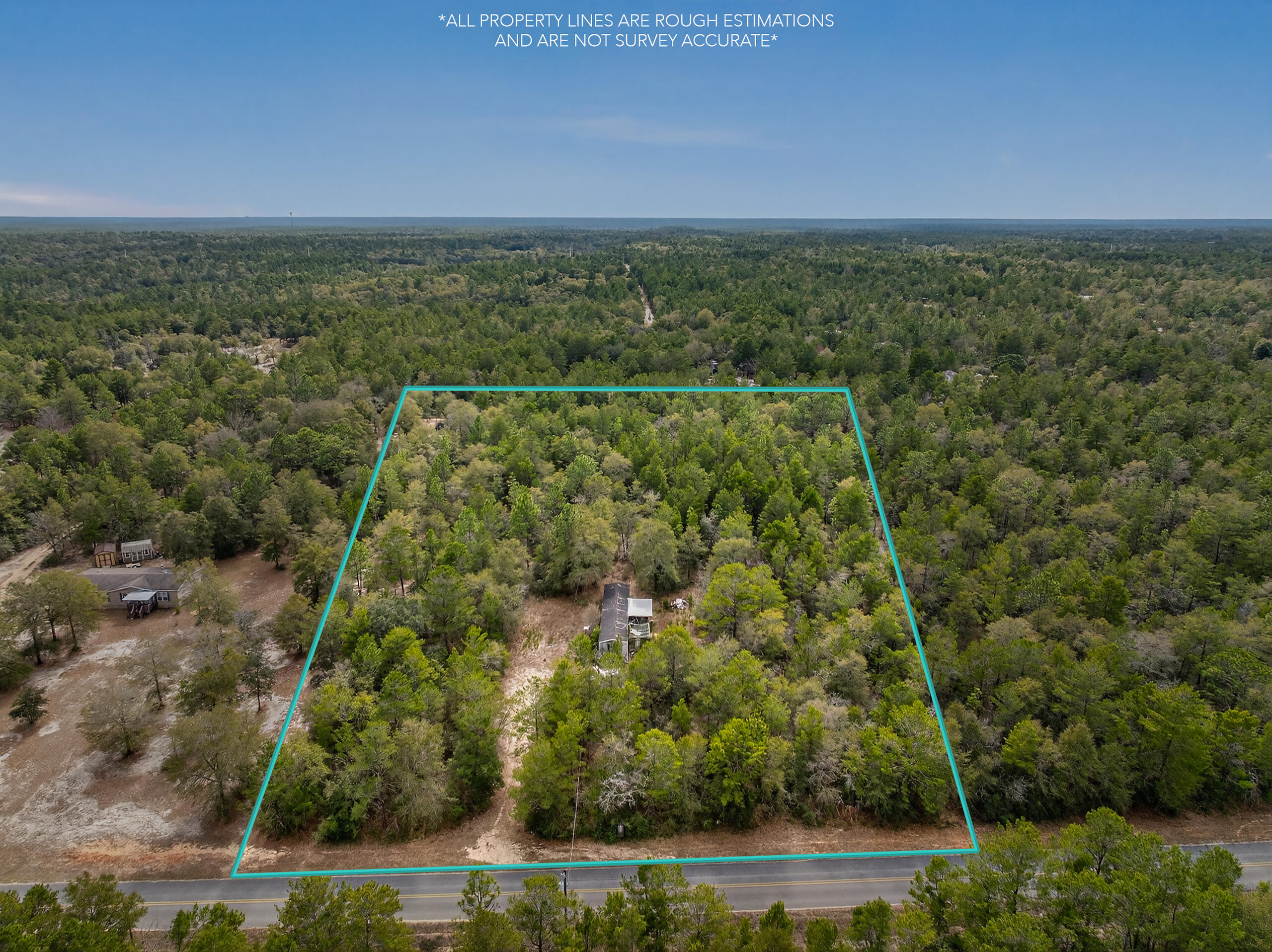 What an opportunity! 4.96 acre lot with mobile home and partial clearing. Building to be sold ''As Is - No Value.'' Established utilities on the property, to be verified by buyer.


AI used to show potential use of property.