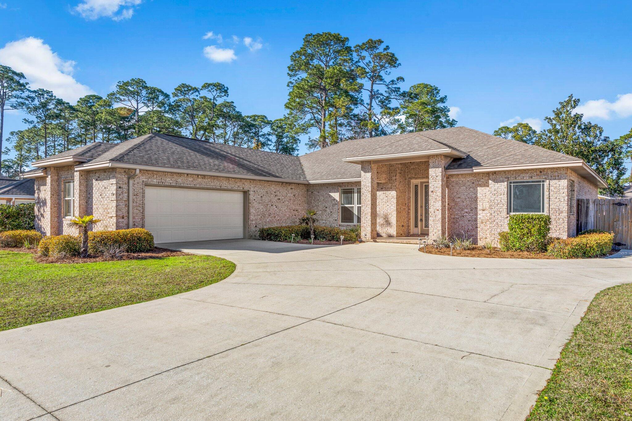 Welcome to this luxurious 4 bedroom, 3 bathroom home located in the desirable area of Niceville. This stunning property boasts a backyard basketball court, perfect for those who love to stay active and enjoy outdoor sports. The home features a spacious screened porch, ideal for relaxing and enjoying the beautiful Florida weather. With an open and bright layout, this home is perfect for entertaining guests or simply enjoying time with family. The master bathroom includes a walk-in shower for added convenience and luxury. Don't miss out on the opportunity to make this incredible house your new home!