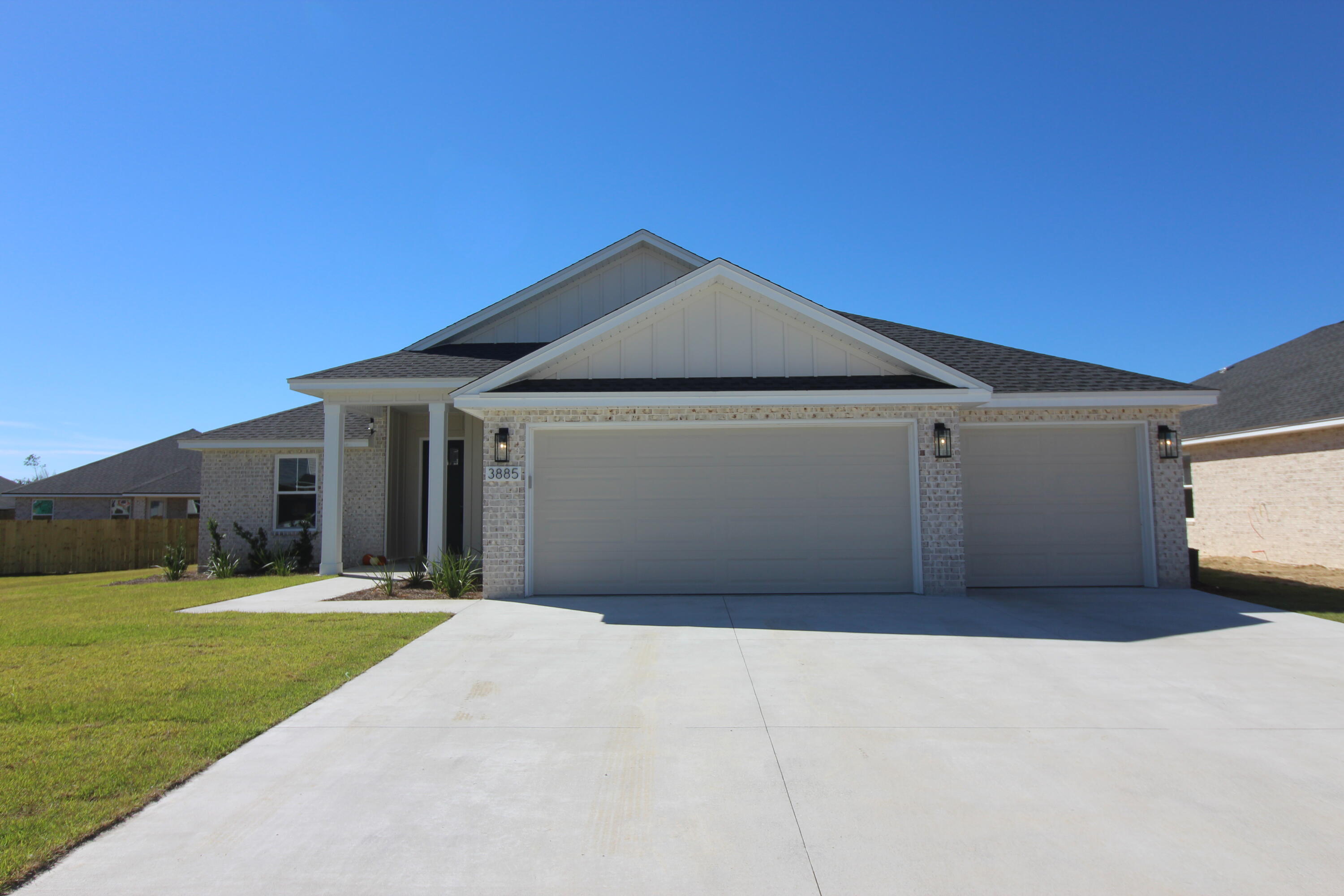 Bay Counties newest community has come to life, These homes are built by one of Bay Counties most sought after builders, Brick homes with spacious floor plans, custom solid wood cabinets, Quartz counter tops, Upgraded light fixtures, doors, Insulation, Trim, Low E windows, Luxury Vinyl flooring, Stand alone tubs, Neighborhood has under ground utilities, lighted streets. Zoysia Grass and landscaping! Let College Station be your next move.... This is a Georgetown Floor Plan