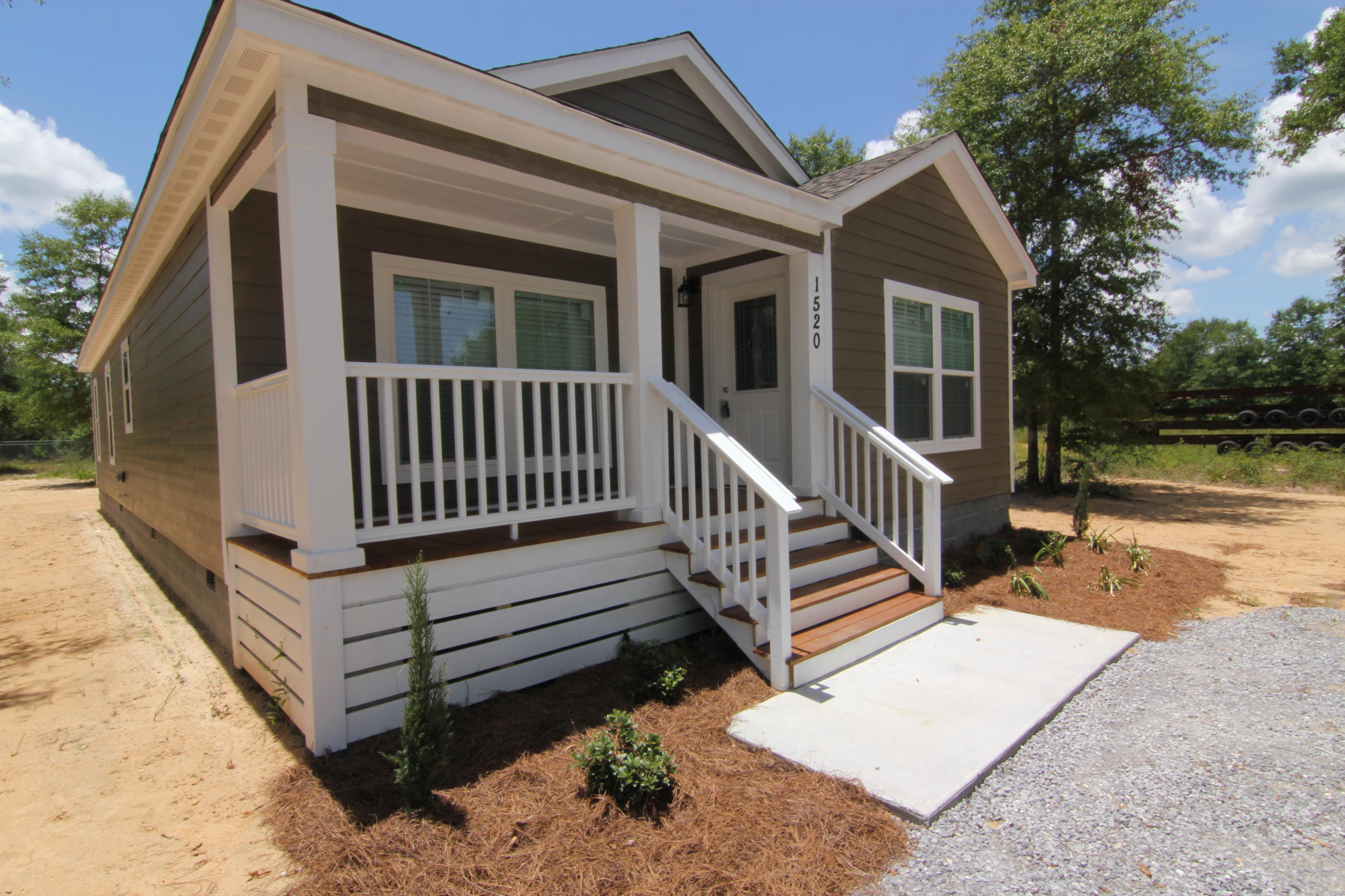Foxcroft Estates is a new home affordable cottage subdivision near Crestview Florida, The homes feature an integrated front porch, Hardie Board style siding, and a spacious open floor plan. The community is centrally located near the city of Crestview, close to the airport, I-10, and within 40 mins of the beaches. Several Lenders are offering 0 down loans with affordable payments on these homes. Call your agent today to schedule a showing.
