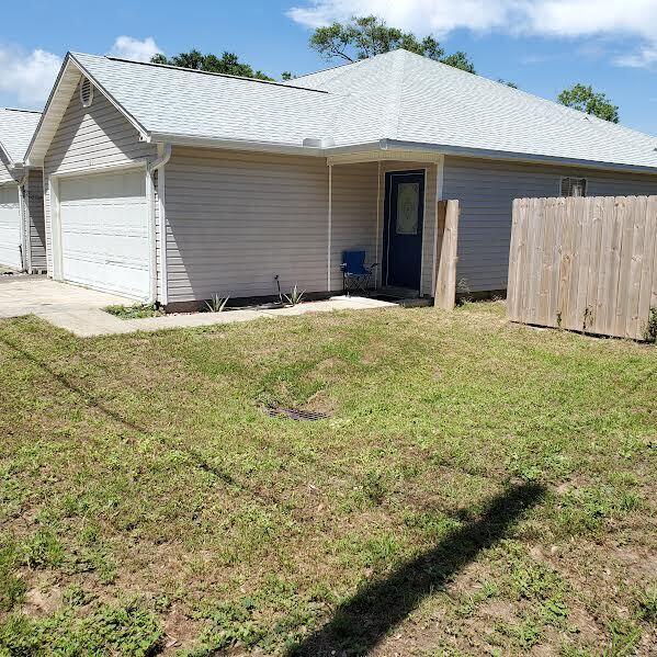 This particular property is a RARE find as great investment and very close to Hurlburt and Eglin AFB. Easy to rent as well. It is on the corner with a larger yard plus it is a single story with a 2 car garage. It has been updated with stainless steel appliances, tile flooring and Marble in the bath areas. The fixtures have been also updated and the master walk in shower has all tiled surrounds and  bench seat. Hall bath has a modern new wave sink and marble flooring. Large rooms with plenty of space to add your furniture. Don't forget the white sandy beaches just a few minutes away.
Definitely come take a look and you will  be glad you did. Make this your new place to come home to and enjoy what the sellers have done.