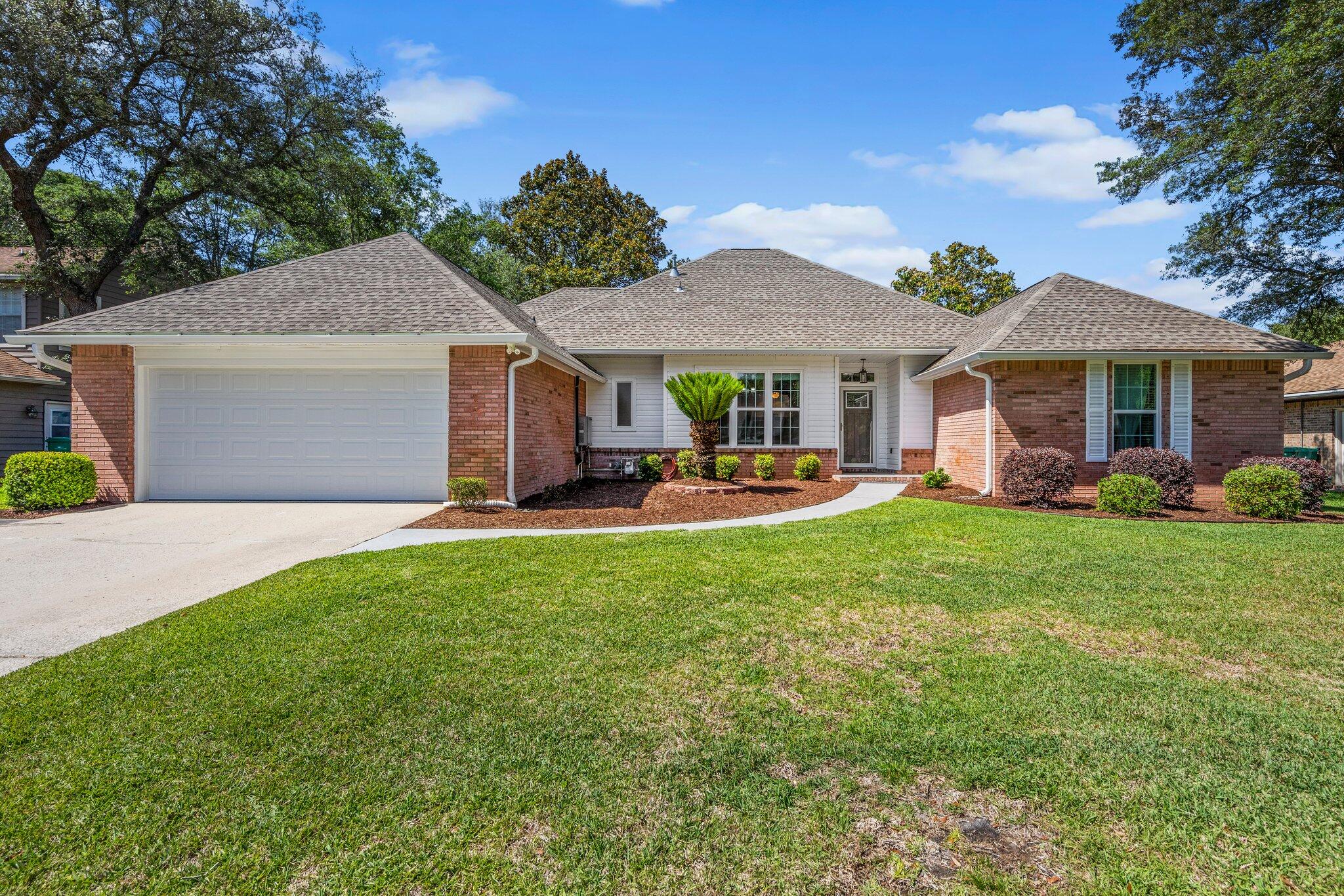 This fully updated home is 100% move-in ready!! Home Welcome home to this beautifully updated Bluewater Bay home! The open floor plan showcases luxury LVP flooring & lots of windows to allow for natural light. You'll love the feel of the updated kitchen with stainless steel appliances, center island, and gorgeous countertops. This home boasts 4 large bedrooms with 2.5 fully updated bathrooms. Best of all...the Florida room overlooks a backyard PARADISE complete with a pool and lots of room for outdoor activities. Ideally located by 'A' rated schools, military bases, and convenient shopping...this home won't last long. Call for your showing today!! Any person at least 18 years old must apply separately. Tenants required to carry renter's liability insurance. Pets considered with restrictions. Any pet must be spayed/neutered, housebroken and current on all shots. Will require a non refundable pet fee. Pool service included in monthly rent.