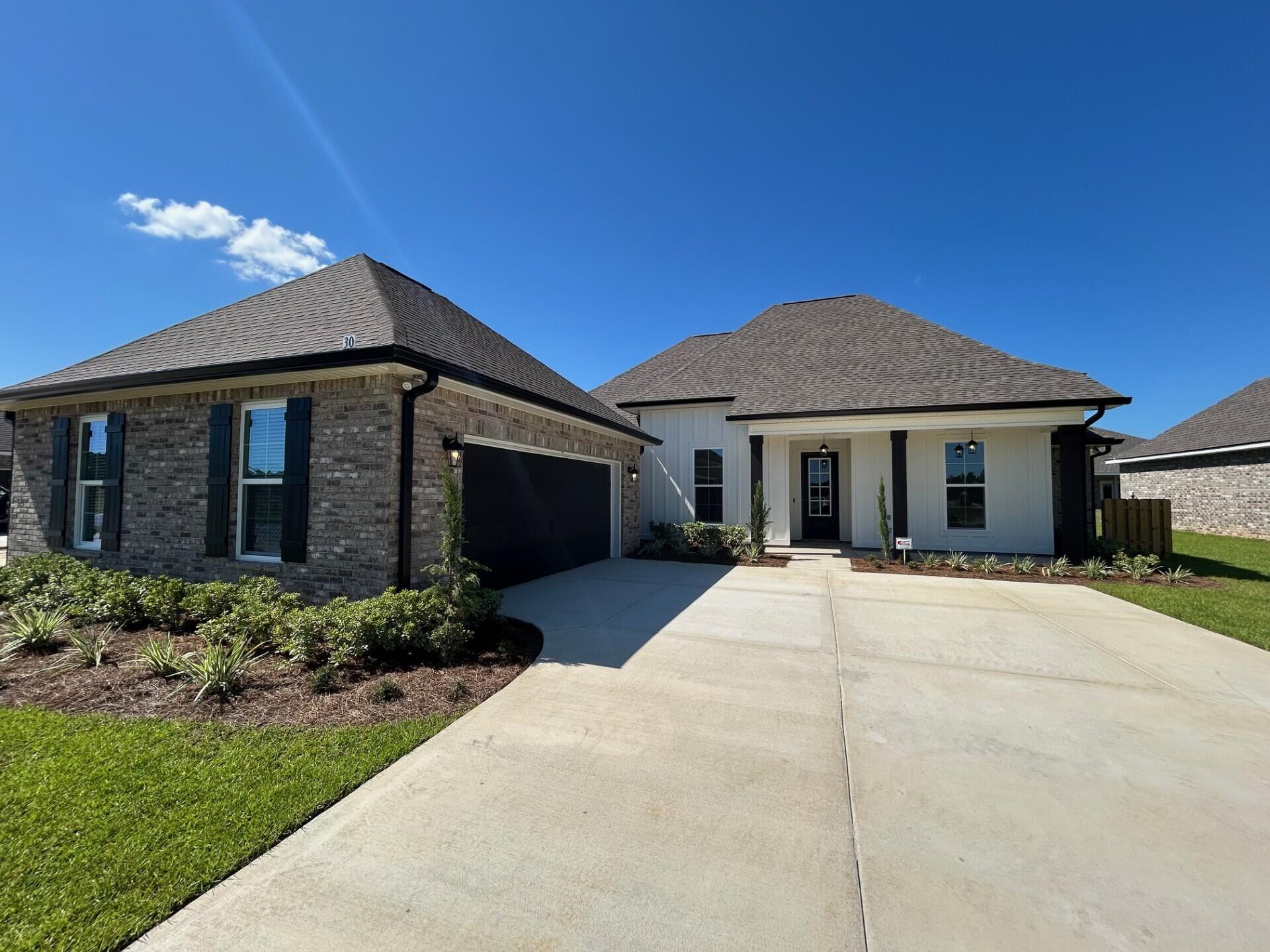 The RENOIR IV I in Natureview community offers a 4 bedroom, 3 bathroom, open design with flex space and breakfast area. Upgrades added (list attached). Special Features: double vanity, garden tub, separate custom tiled shower, and walk-in closet in master bath, kitchen island, walk-in pantry, boot bench and drop zone in mudroom, covered porches, custom kitchen backsplash, crown molding, ceiling fans in living and master, framed mirrors in all baths, smart connect WIFI thermostat, smoke and carbon monoxide detectors, landscaping, architectural 30-year shingles, flood lights, and more!
Energy Efficient Features: water heater, electric kitchen appliance package, vinyl low E windows, and more! Energy Star Partner.