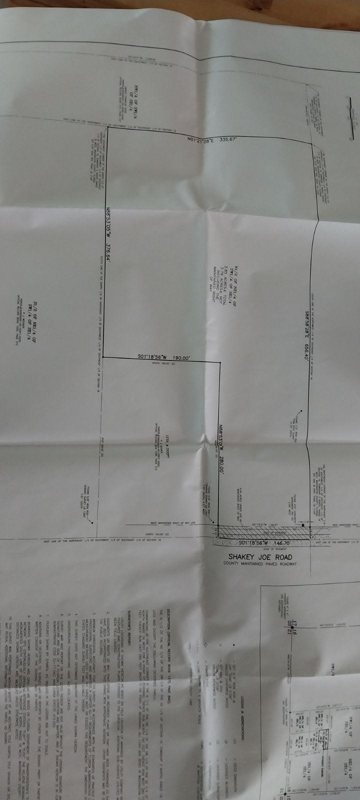 NO RECORDED SUBDIVISION - Land